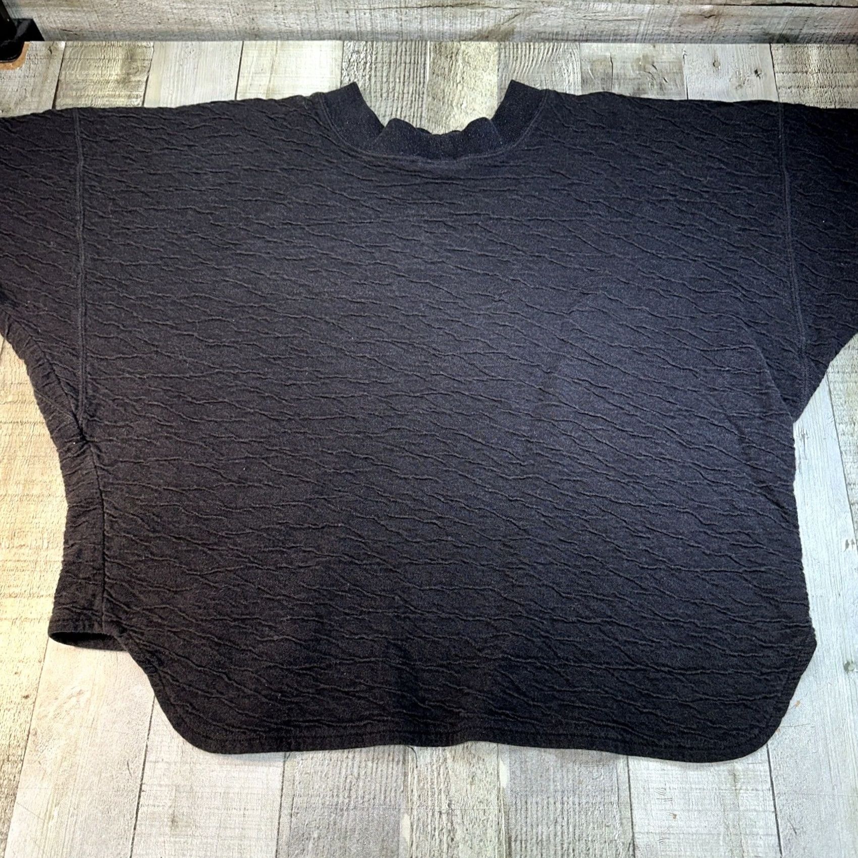Vintage VINTAGE Sinbad Sweatshirt Shirt Womens Small Black Short Sleeve Crop Top Activewear Pullover Size S / US 4 / IT 40 - 8 Thumbnail