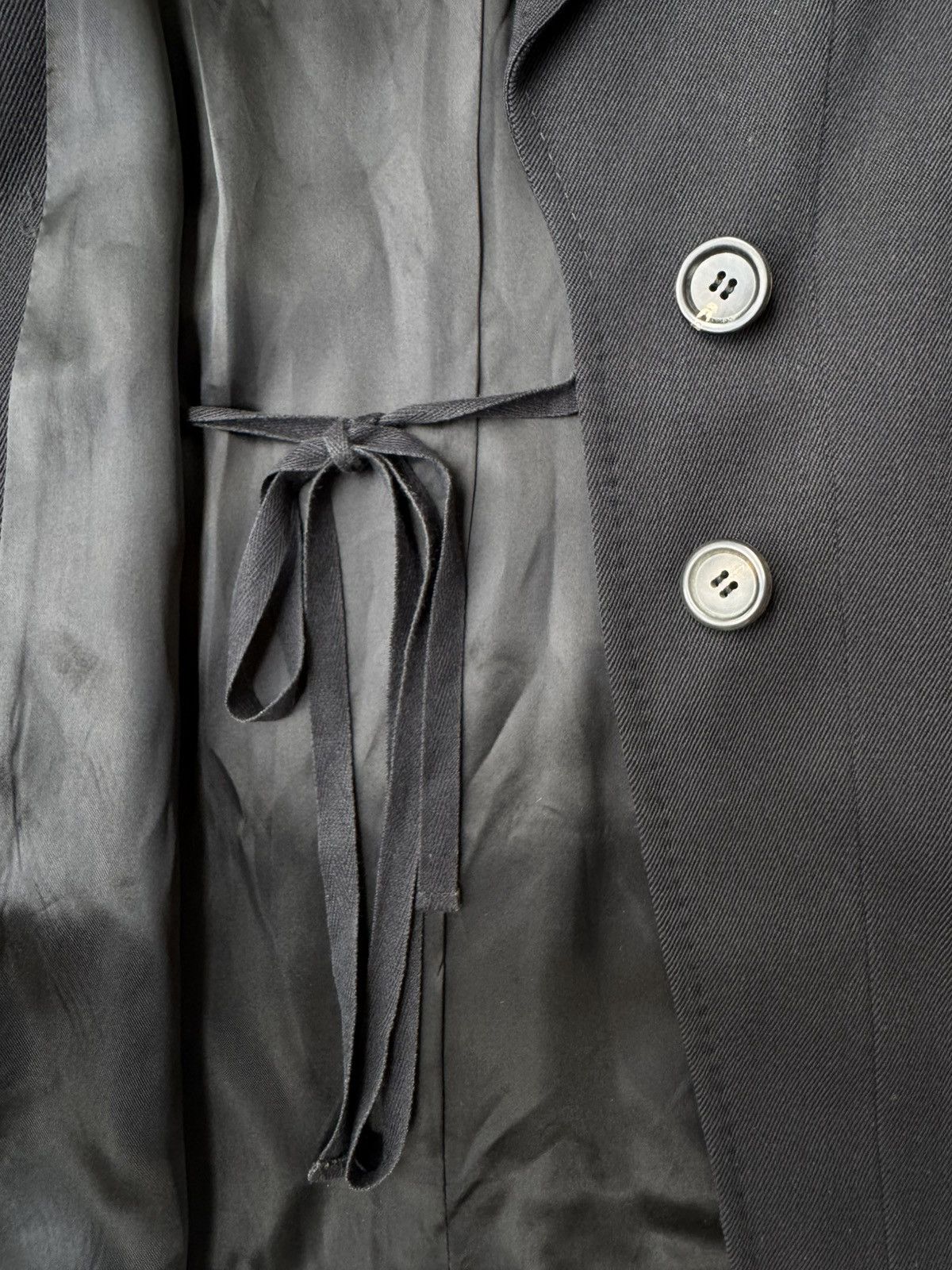 Ann Demeulemeester Ann Demeulemeester AW96 Asymmetrical Peak Lapel Blazer Size XS / US 0-2 / IT 36-38 - 5 Thumbnail