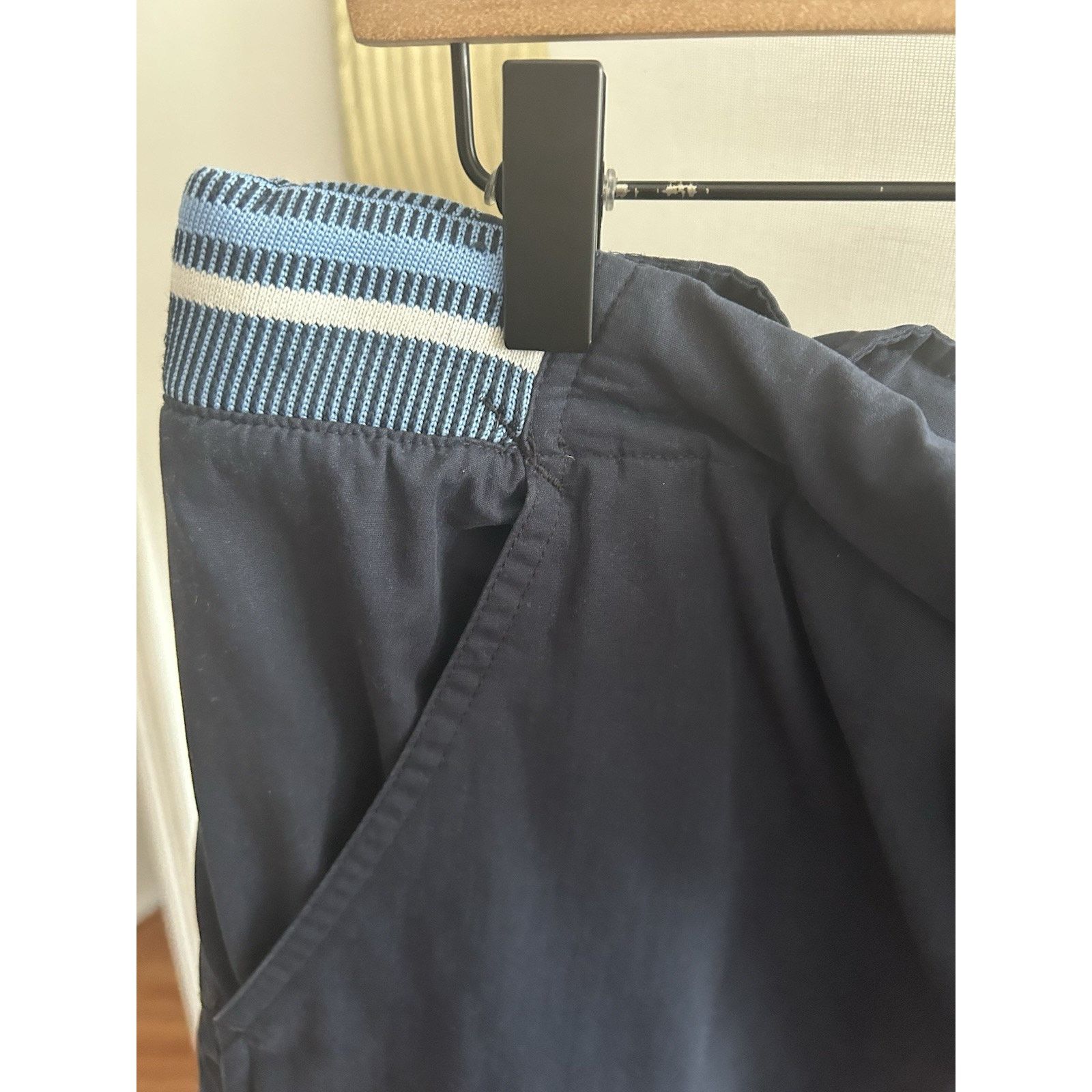 Nike Vtg Nike COR72Z Mens Blue Track Pants XXL Drawstring Joggers Size US 36 / EU 52 - 5 Thumbnail