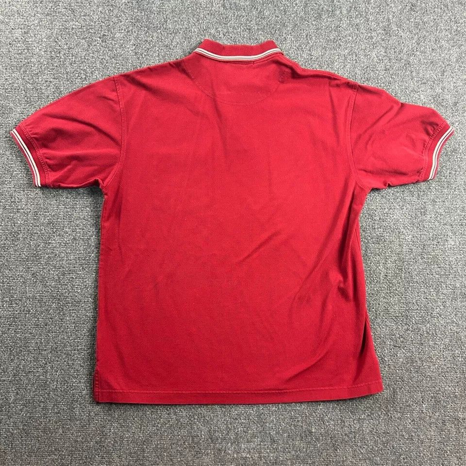 Other John Langford Polo Shirt Adults Large Red London Cotton Mens Size US L / EU 52-54 / 3 - 6 Thumbnail