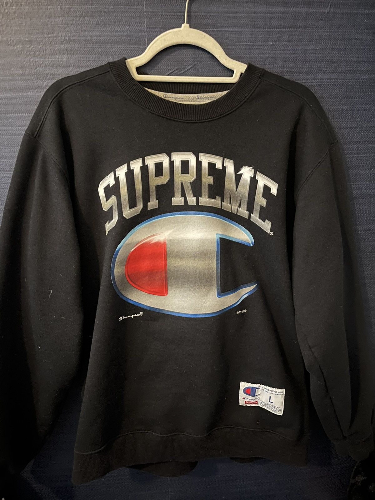 Champion × Supreme Supreme x Champion sweatshirt Size US L / EU 52-54 / 3 - 2 Thumbnail