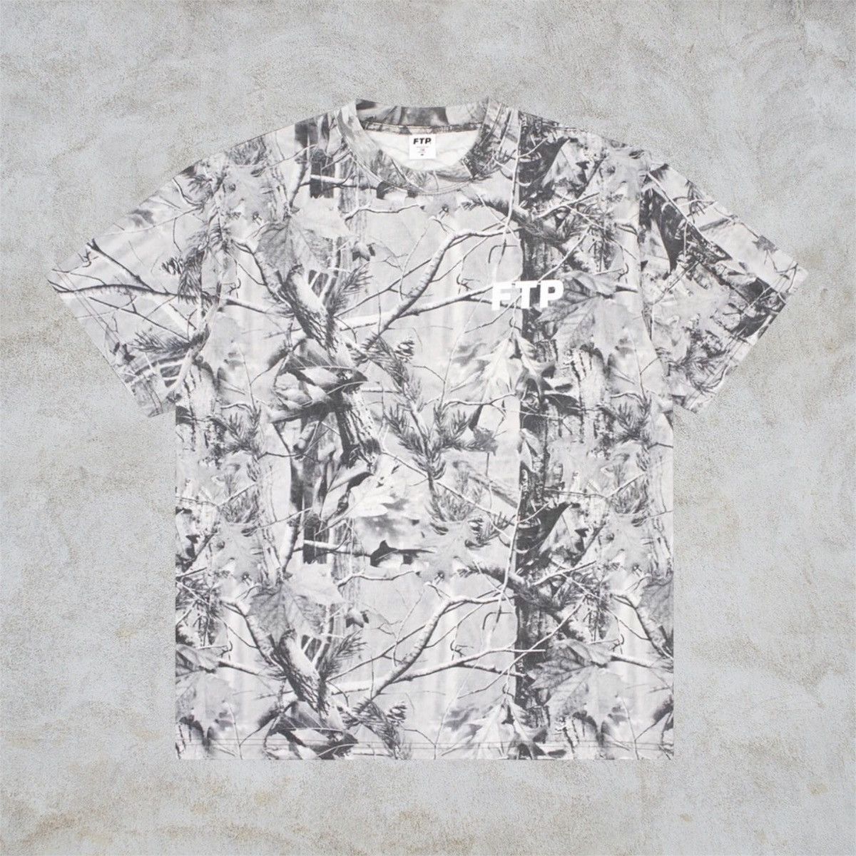 Fuck The Population FTP Gray Tree Camo Logo Tee Size US XL / EU 56 / 4 - 1 Thumbnail