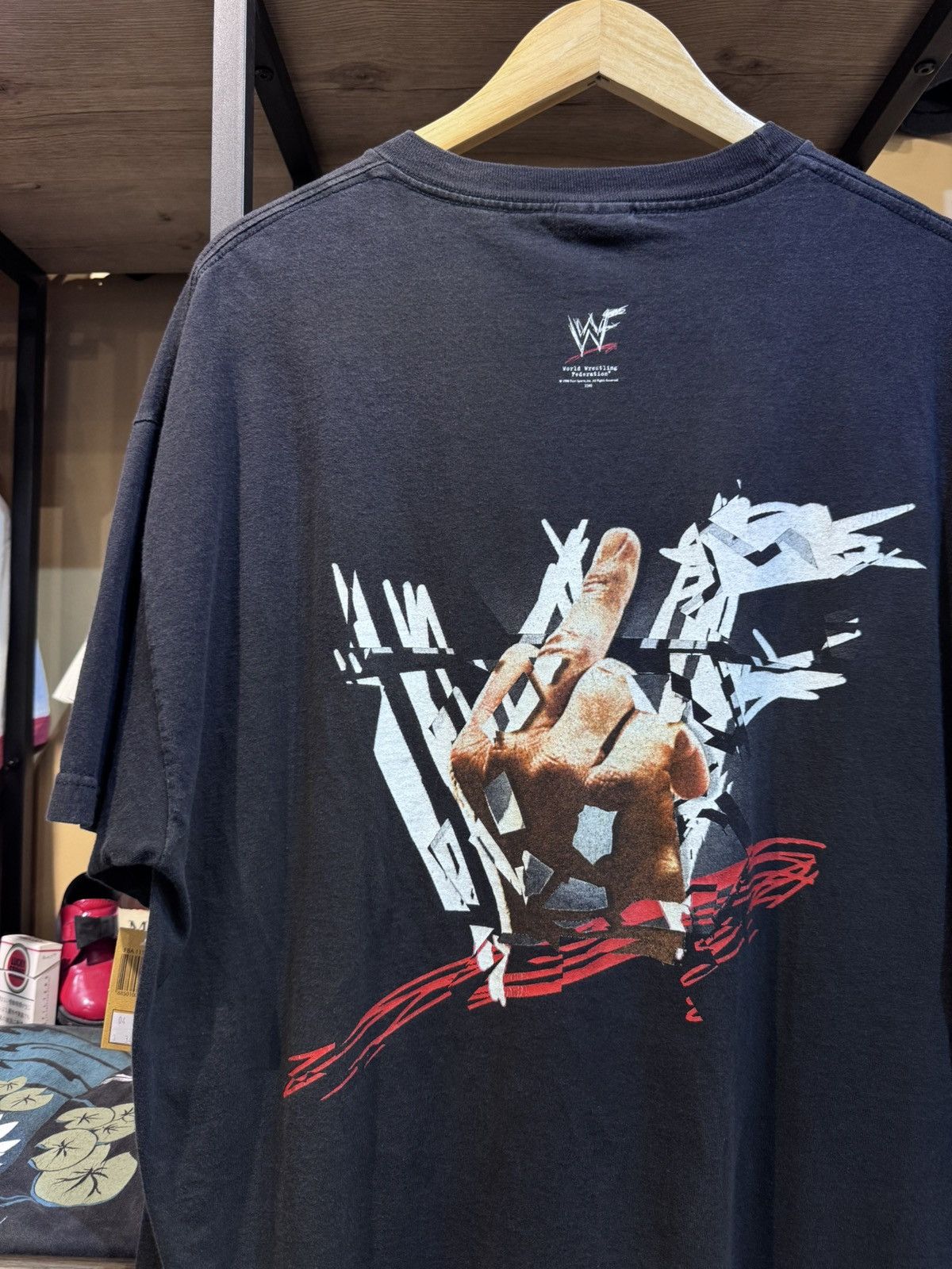 Other WWF Stone Cold good back hit Vintage T-shirt Size US XL / EU 56 / 4 - 2 Thumbnail