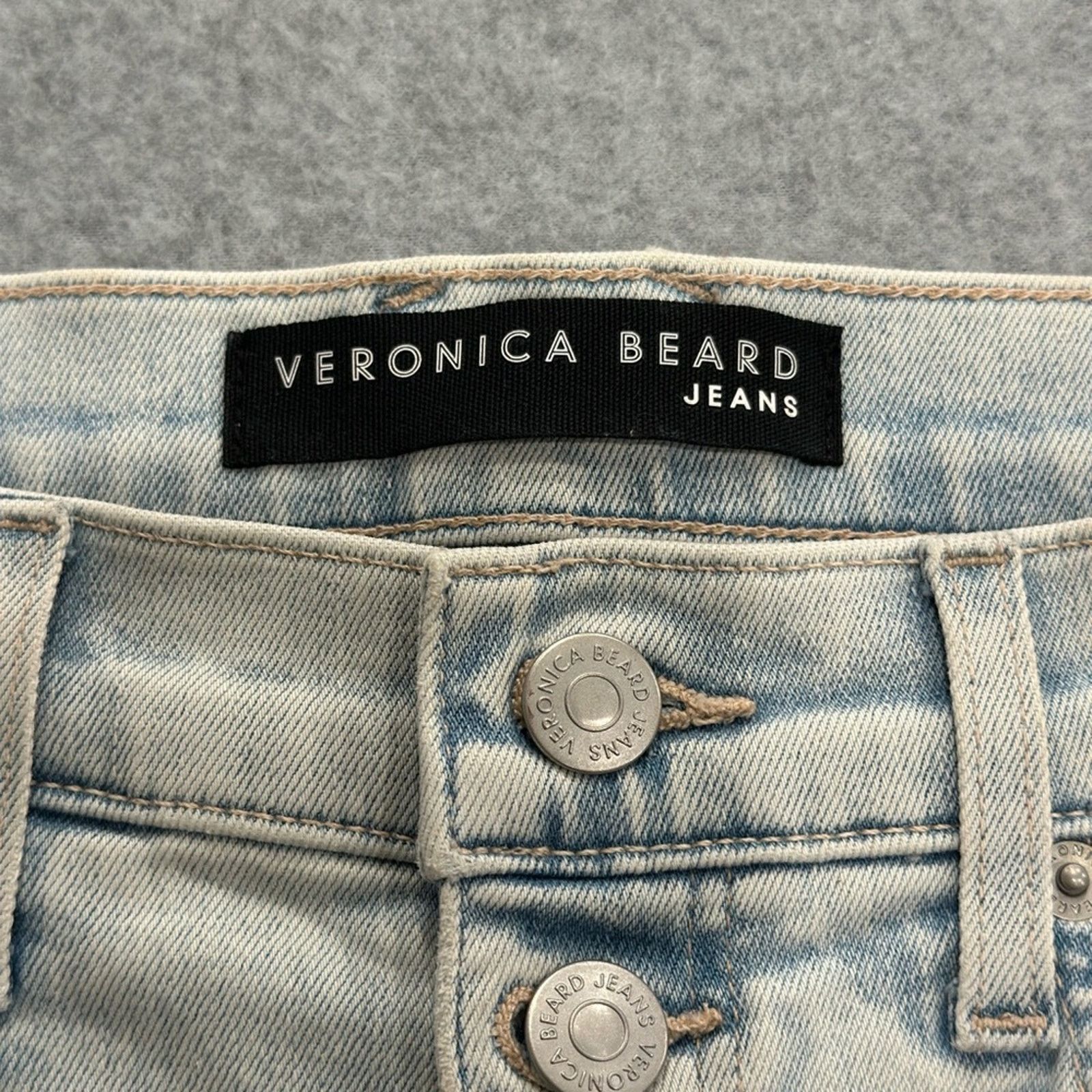 Veronica Beard Veronica Beard Debbie Skinny Jeans - Everest Wash Size 30" / US 8 / IT 44 - 2 Thumbnail