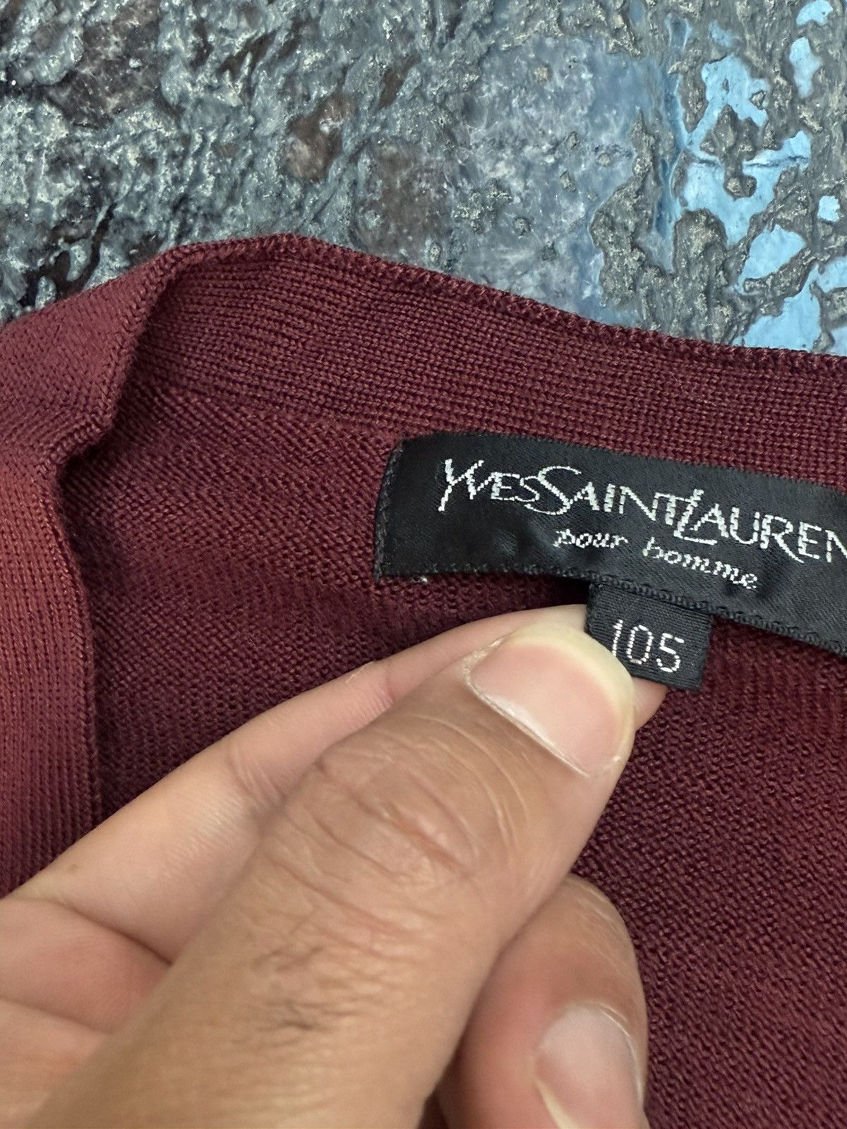Yves Saint Laurent RARE VINTAGE YVES SAINT LAURENT CARDIGAN Size US L / EU 52-54 / 3 - 13 Thumbnail