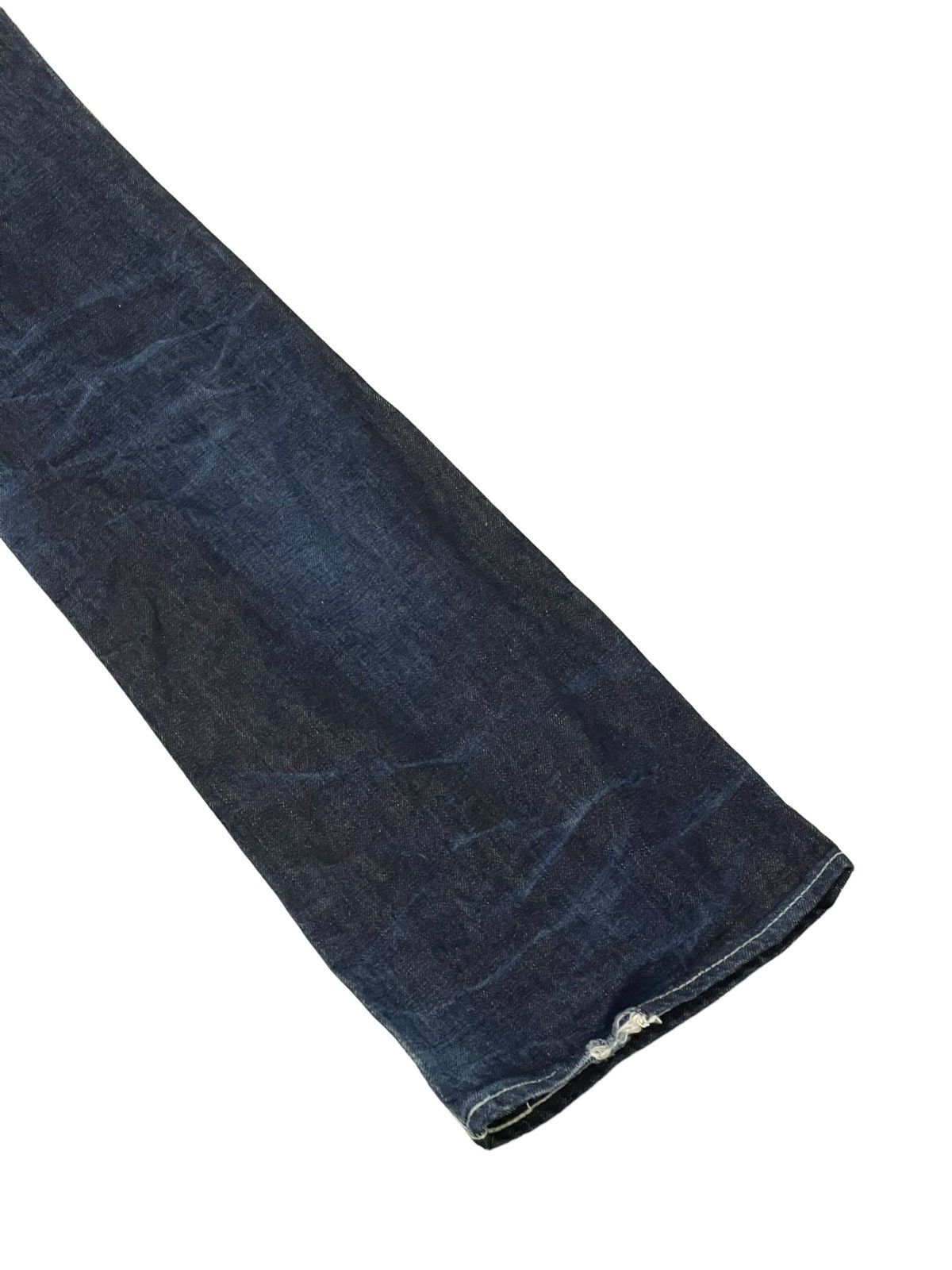 Japanese Brand Flare Jeans Ufin & Sons Japan Faded Boot Cut 8🟦7 Size US 31 - 15 Thumbnail