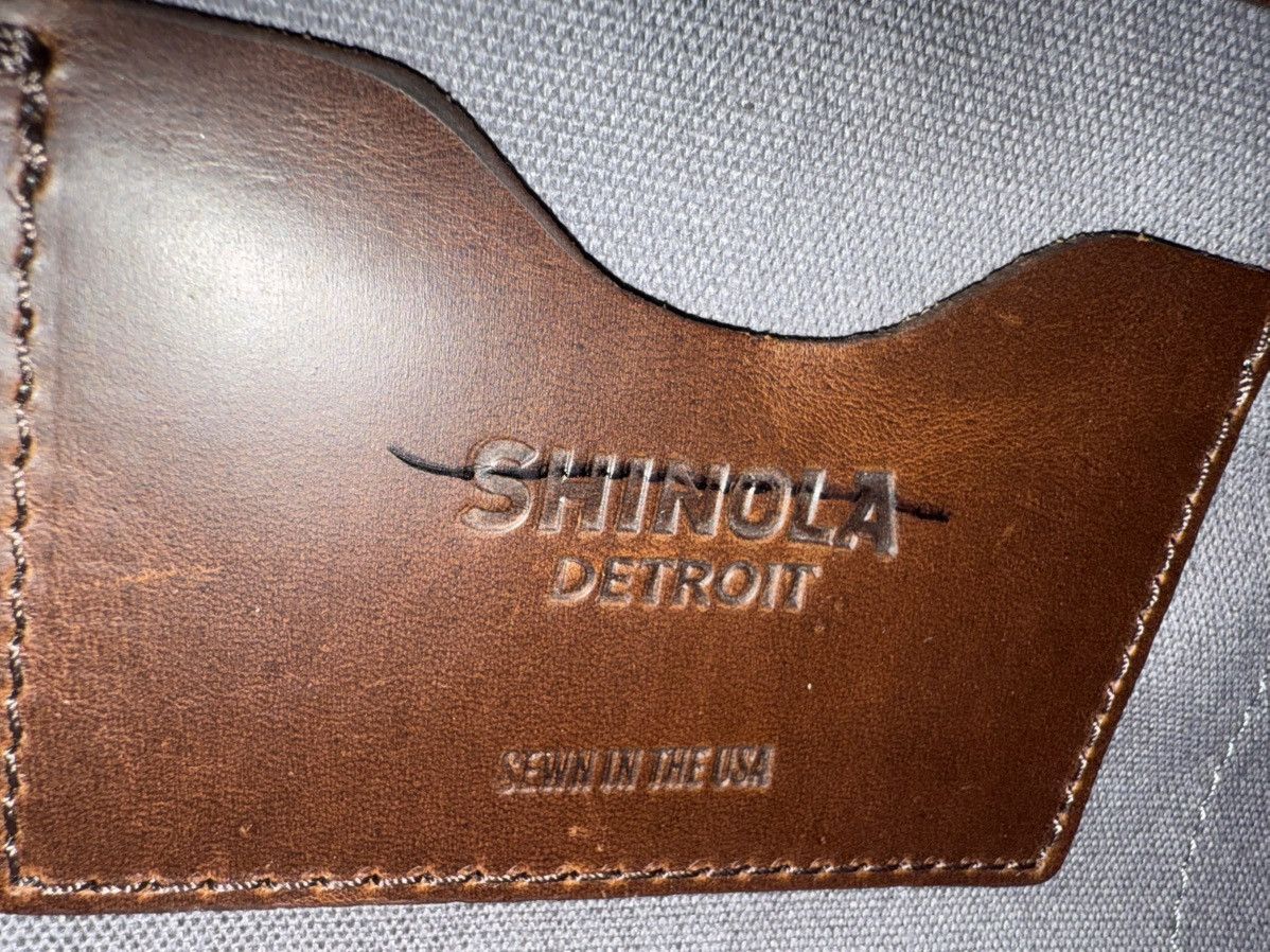 Shinola Mens Leather Laptop Case Size ONE SIZE - 11 Thumbnail