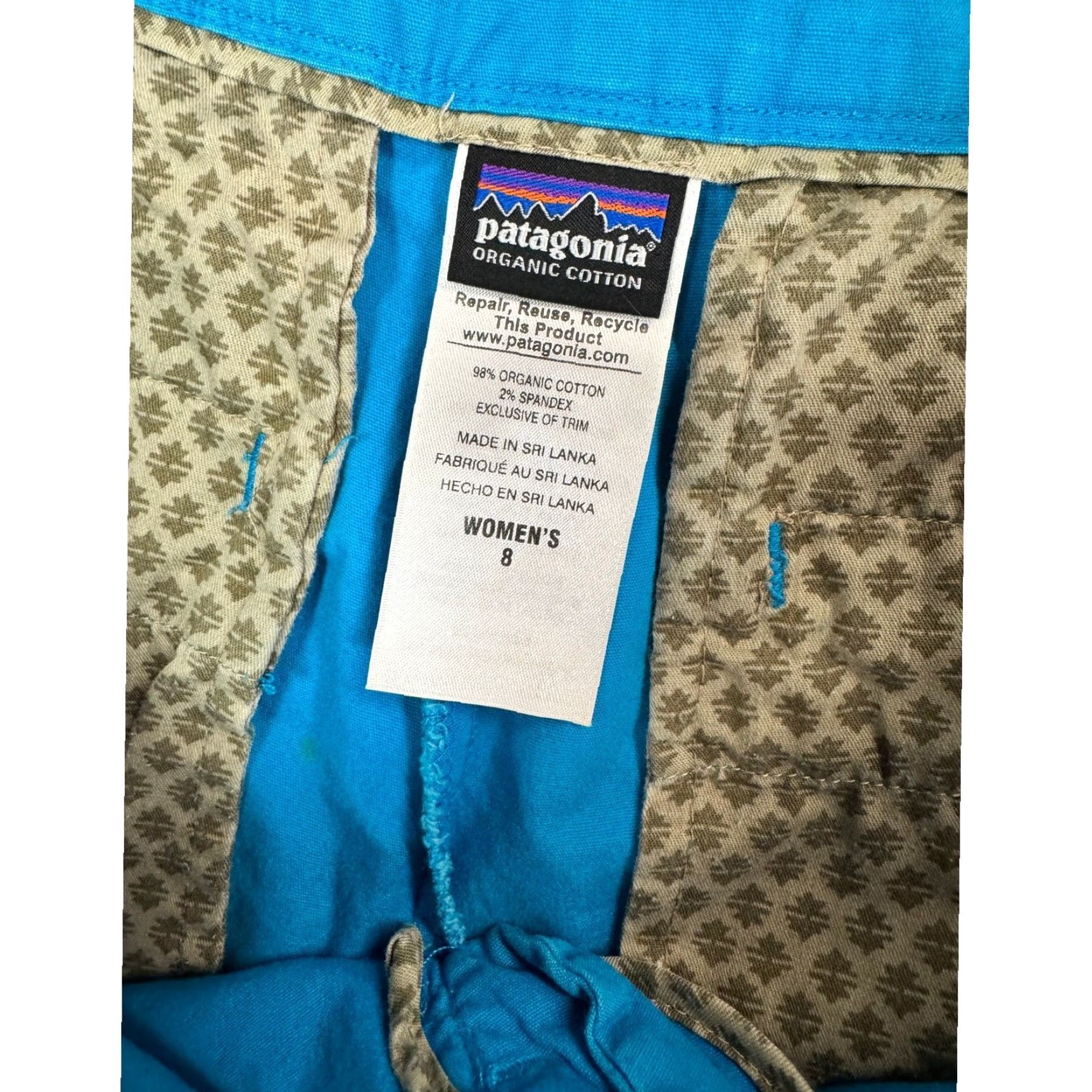 Patagonia VINTAGE Patagonia Women's Stretch All-Wear Shorts Blue 8 Women's Shorts Blue 8 Patagonia All-Wear Shorts Women 8 Blue Size 30" / US 8 / IT 44 - 4 Thumbnail