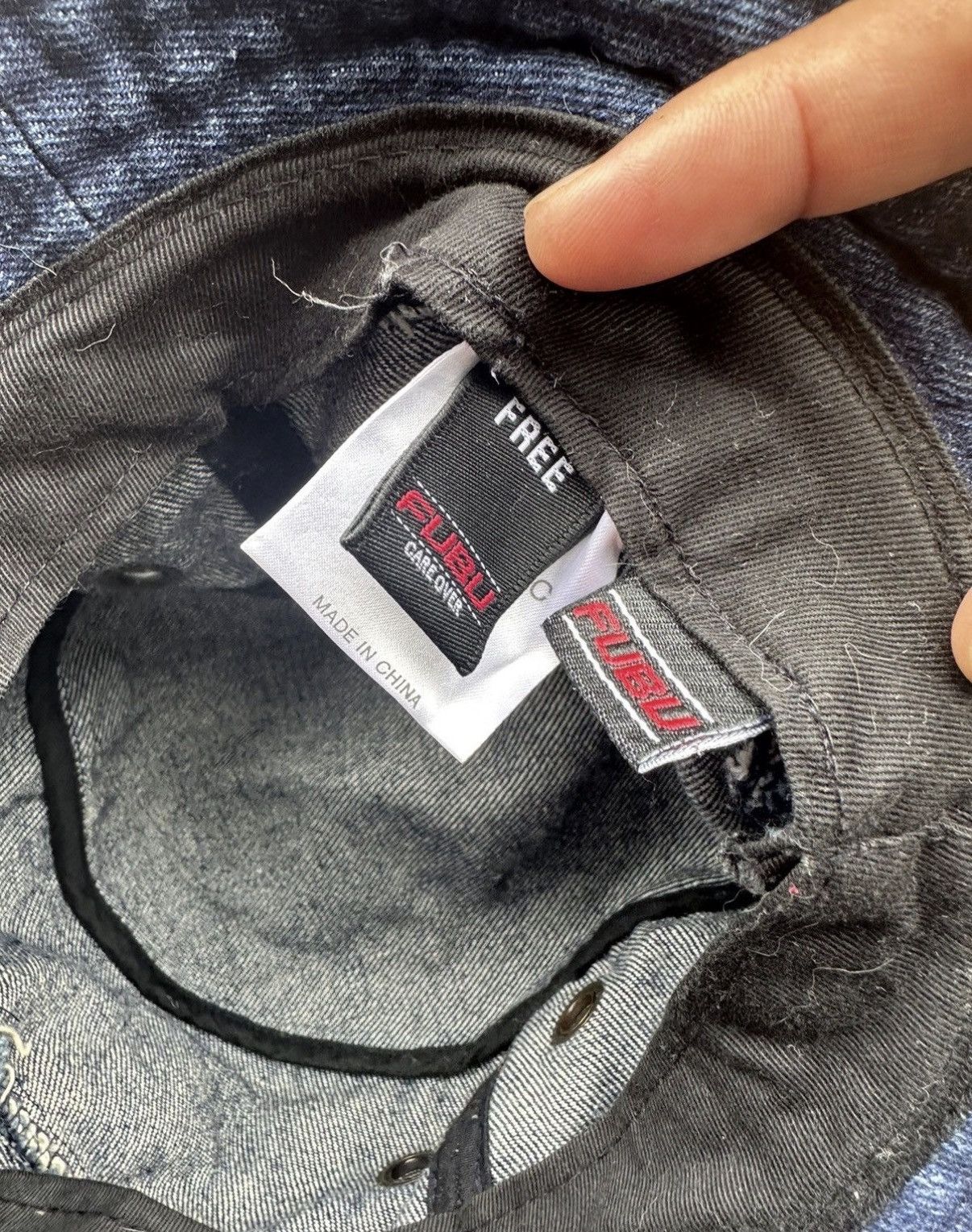 Fubu VTG FUBU Denim Hat Size ONE SIZE - 6 Thumbnail