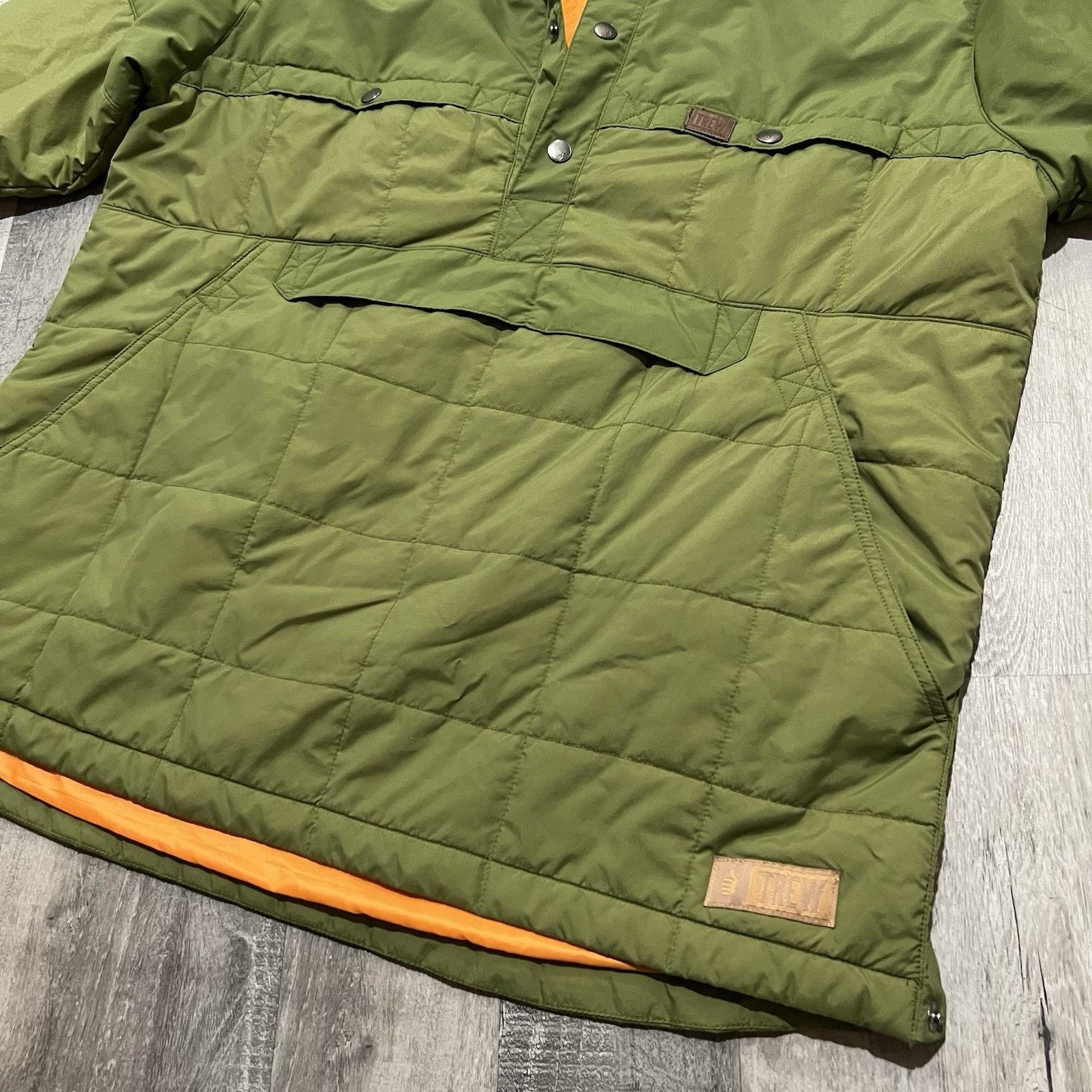 Other TREW GEAR Hooded Anorak Green Outdoor Puffer Jacket Size US M / EU 48-50 / 2 - 4 Thumbnail