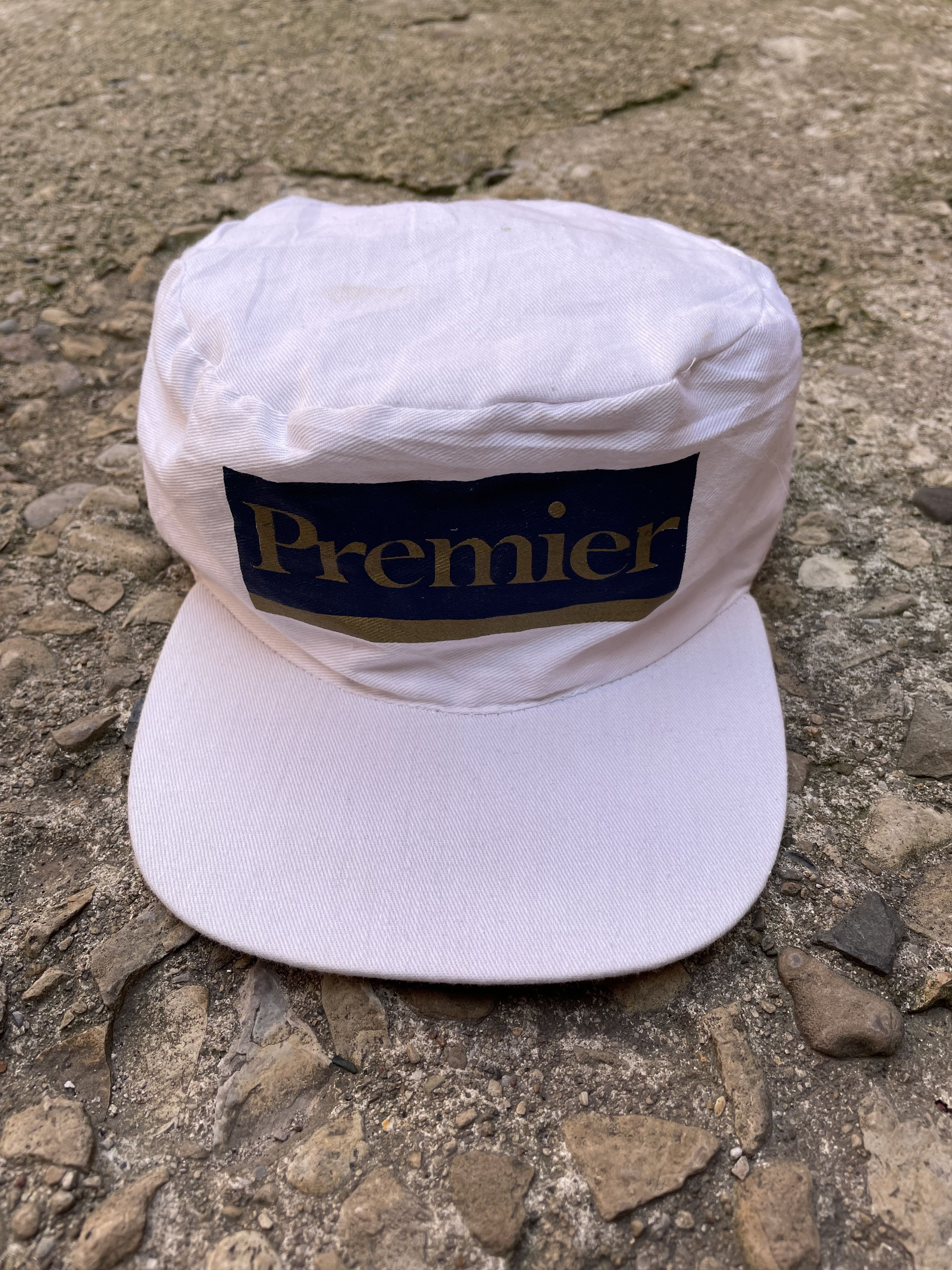 Vintage VTG 1980's Premier Paints Painter's Cap/Pillbox Hat Size ONE SIZE - 2 Thumbnail
