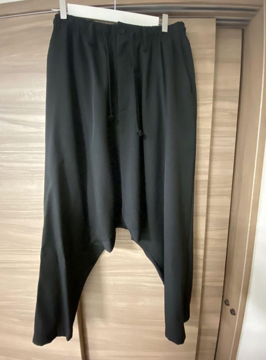 Yohji Yamamoto Yohji Yamamoto Pour Homme - W/Gabardine Sarouel Pants Size US 32 / EU 48 - 14 Thumbnail