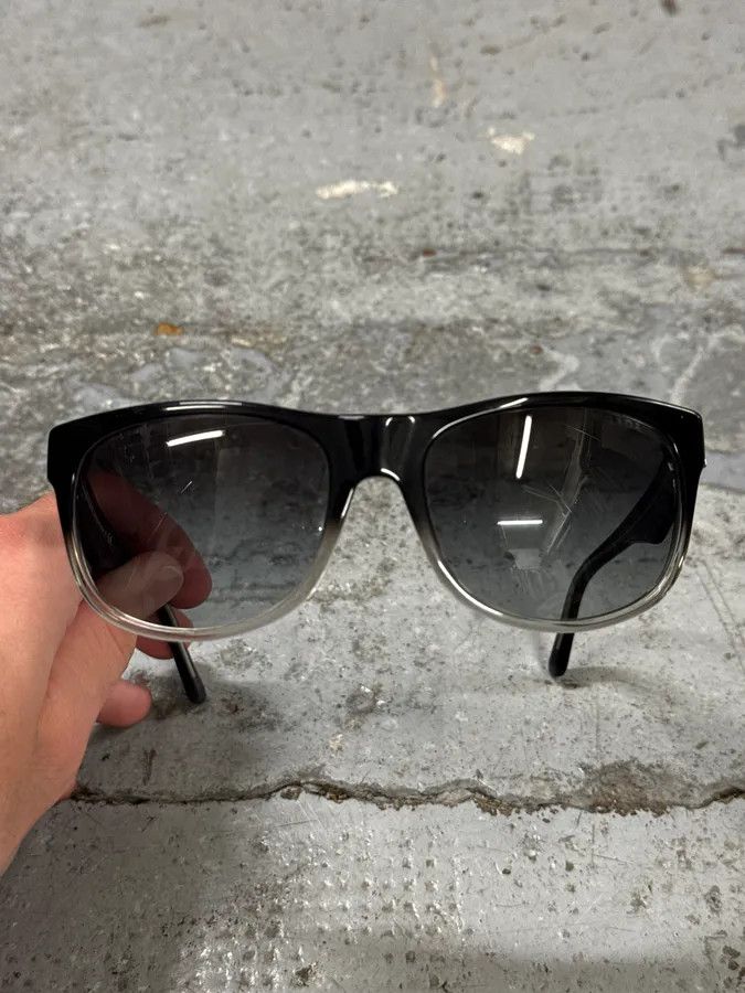 Prada 2000s Prada Black Gradient Sunglasses Size ONE SIZE - 8 Thumbnail
