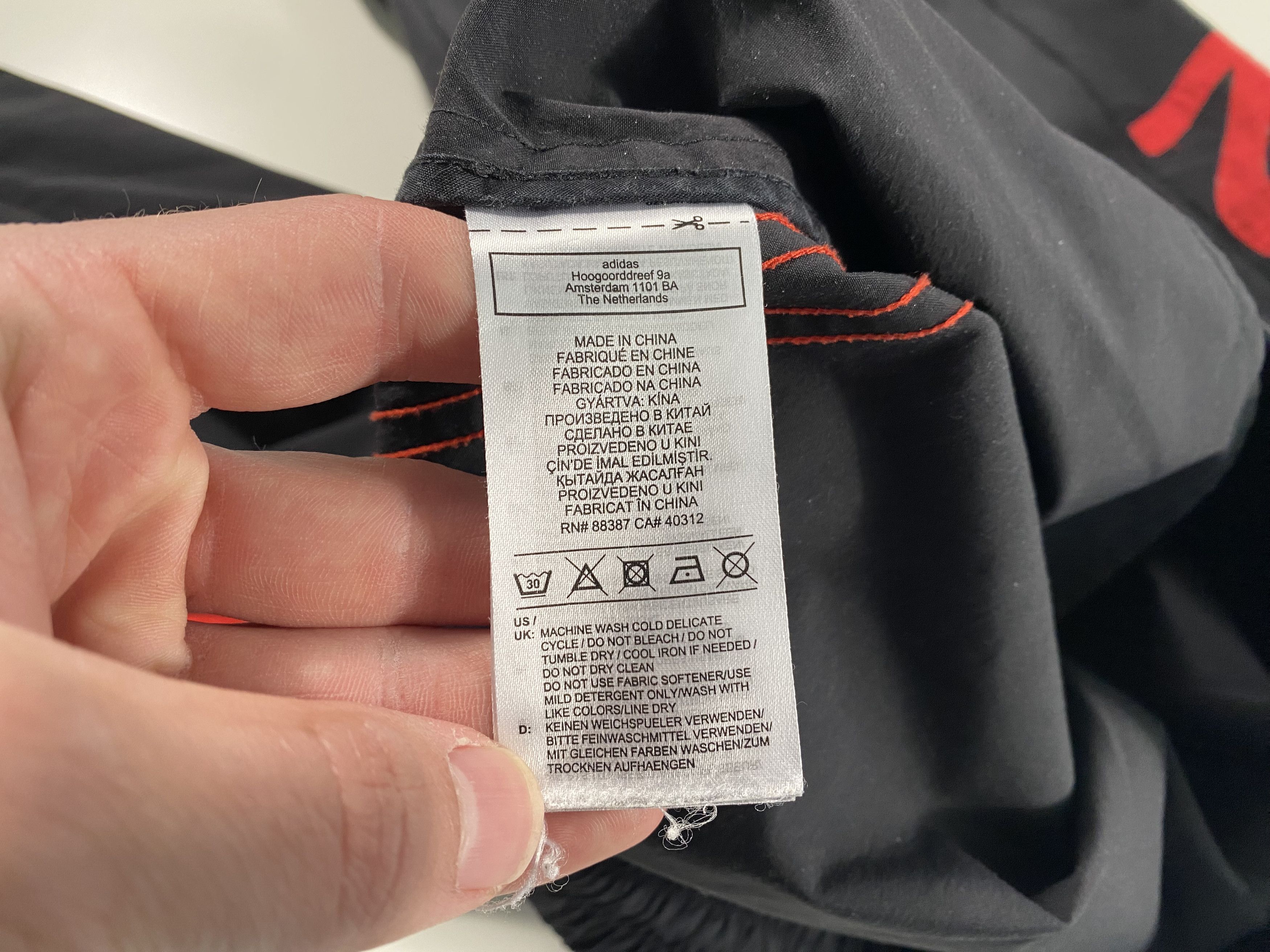 424 × Adidas adidas originals x 424 Asymmetric 3-Stripe Track Pants Black Size US 32 / EU 48 - 5 Thumbnail