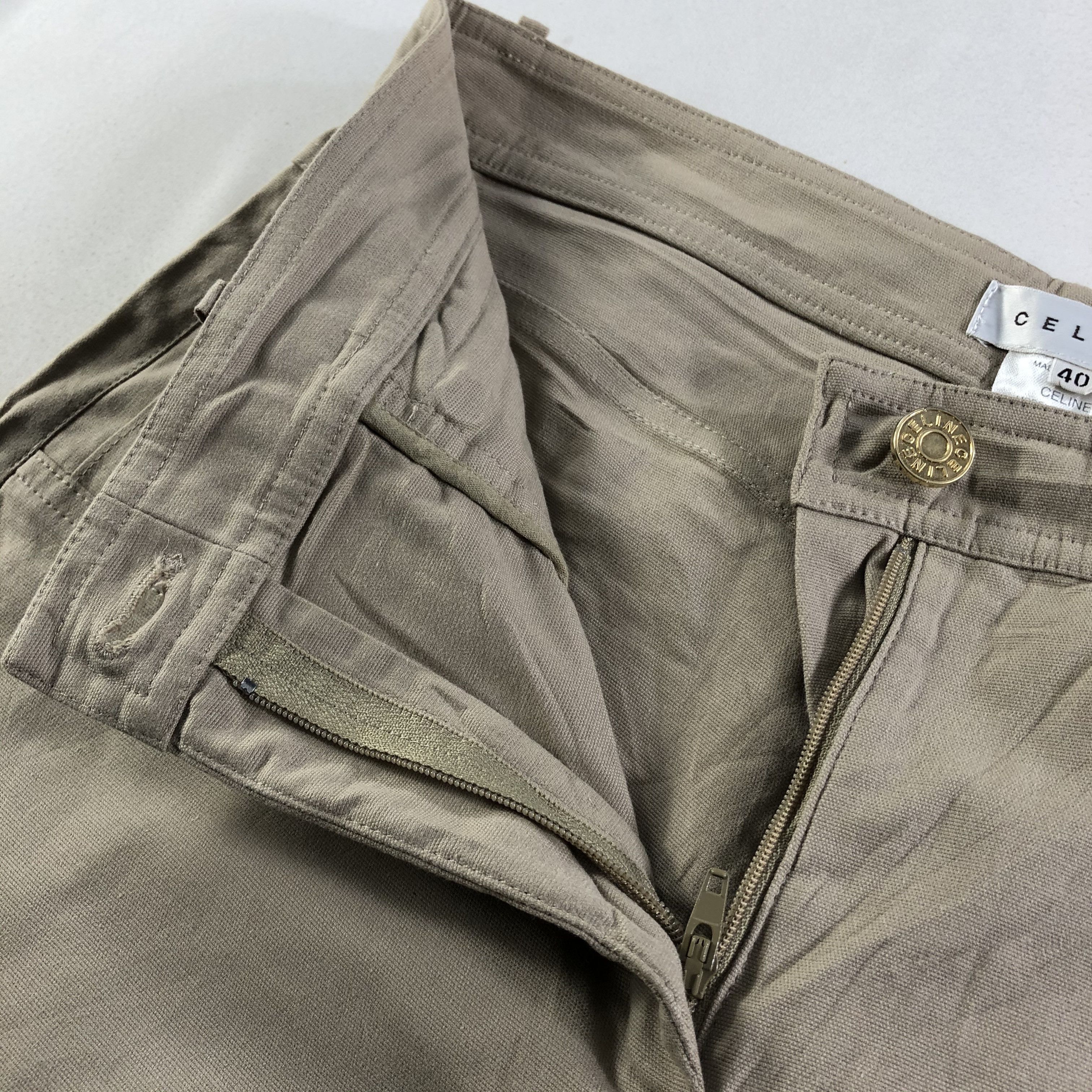 Celine × Vintage Vintage Celine Flare Pants -JM3713 Size 28" / US 6 / IT 42 - 5 Thumbnail