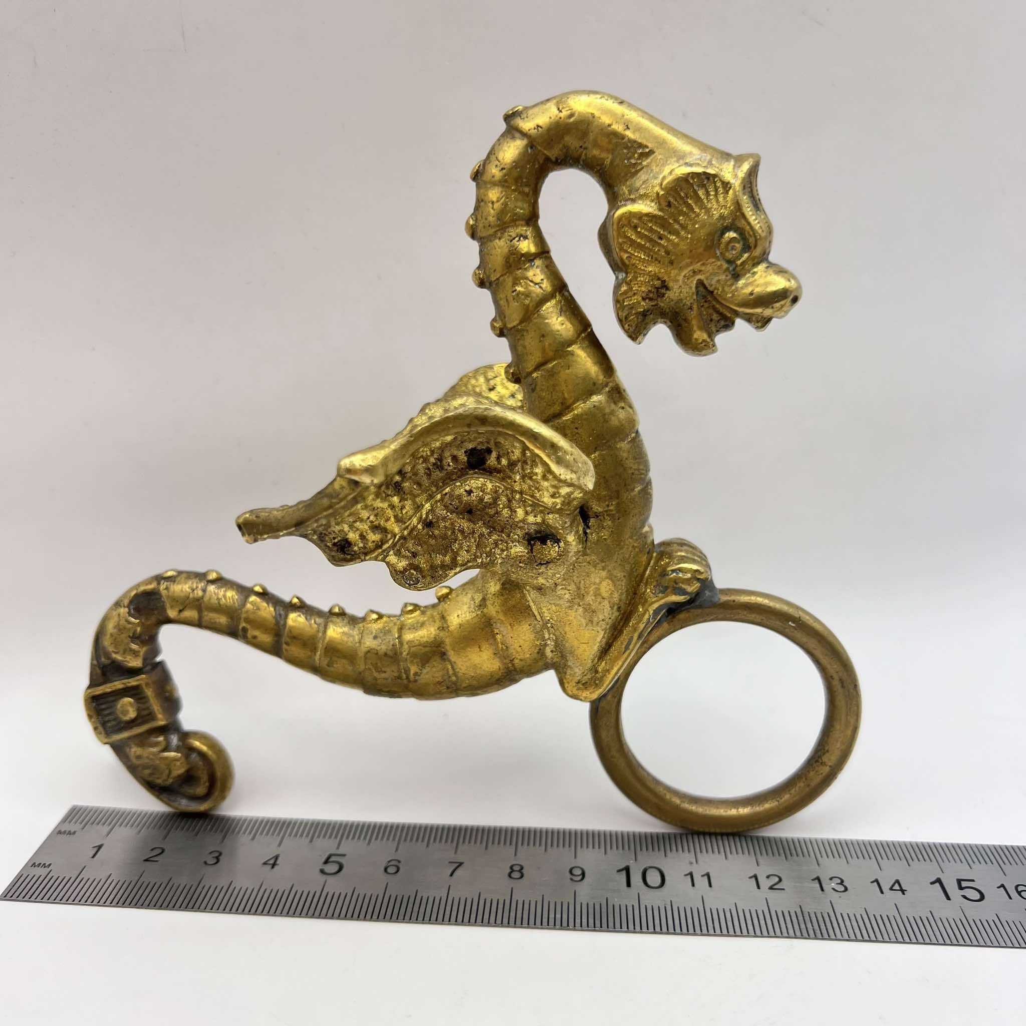 Other Antique Bronze Furniture Element Wall Hanger Holder Gryphon Size ONE SIZE - 1 Thumbnail