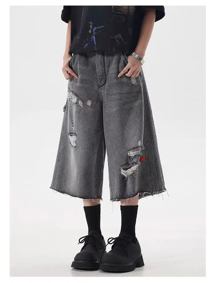 Designer × Japanese Brand Vintage Casual Loose Harajuku Shorts Size US 31 - 1 Thumbnail