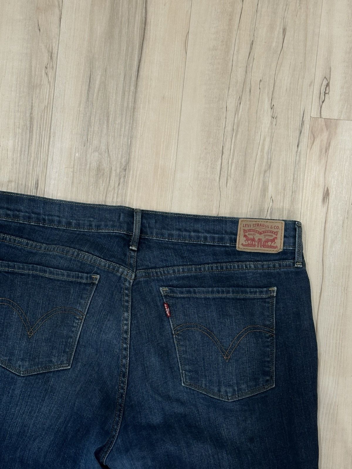 Levi's Levis 505 Straight Indigo Denim 34 x 34 Size US 34 / EU 50 - 7 Thumbnail