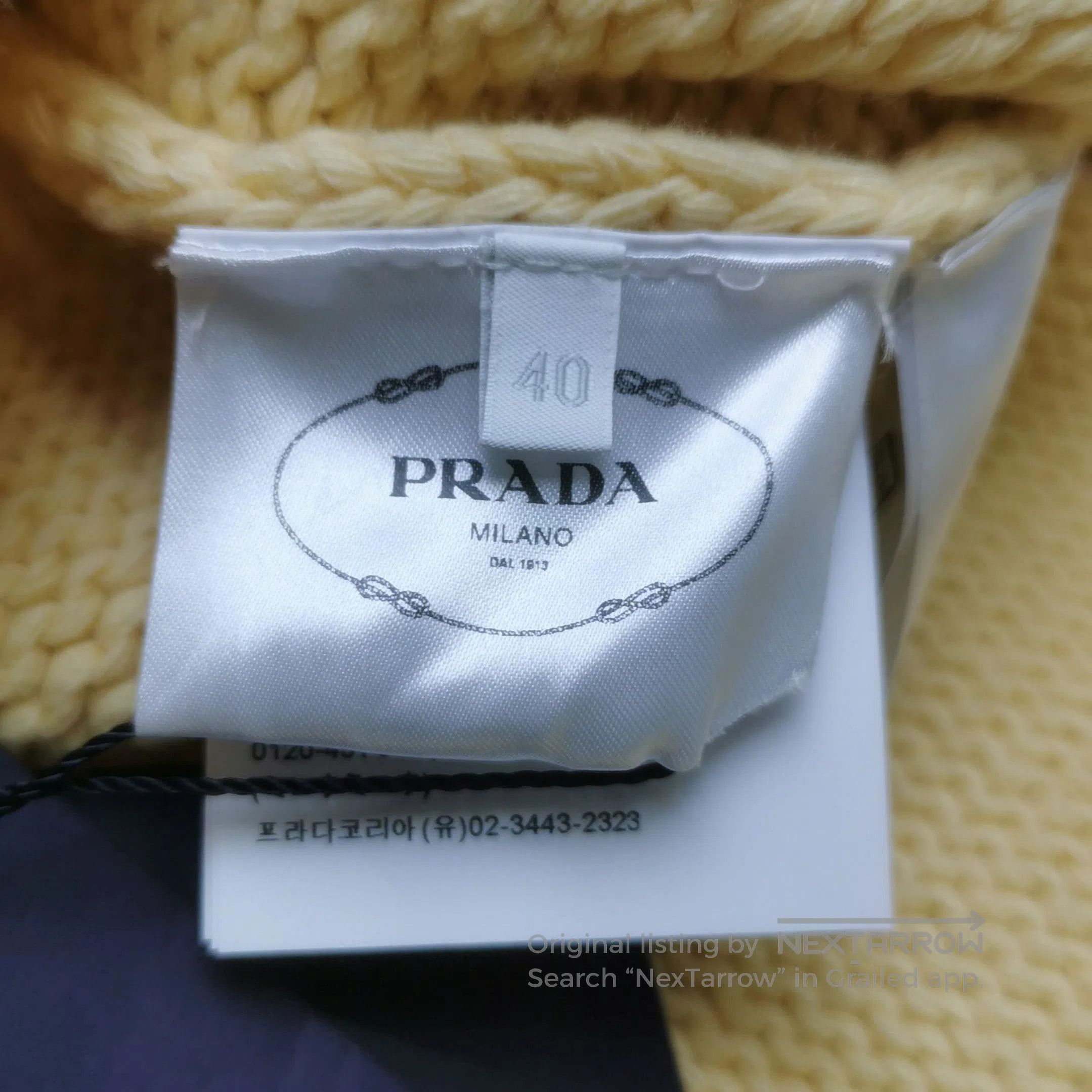 Prada Prada Yellow V. Size S / US 4 / IT 40 - 9 Thumbnail