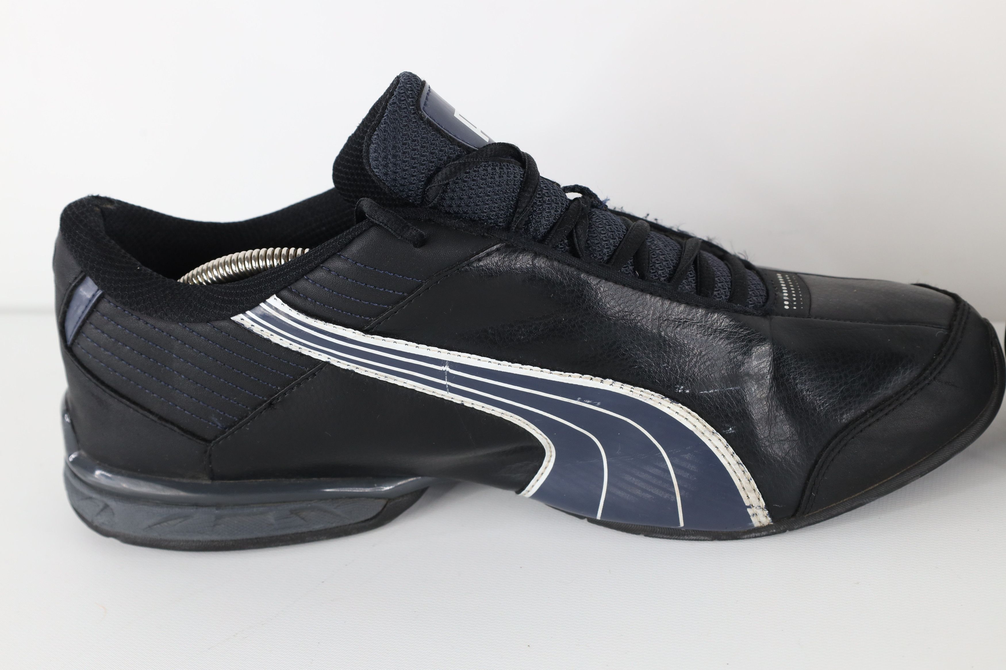 Puma Vintage Y2K Puma Distressed Spell Out Sneakers Shoes Size US 11.5 / EU 44-45 - 4 Thumbnail
