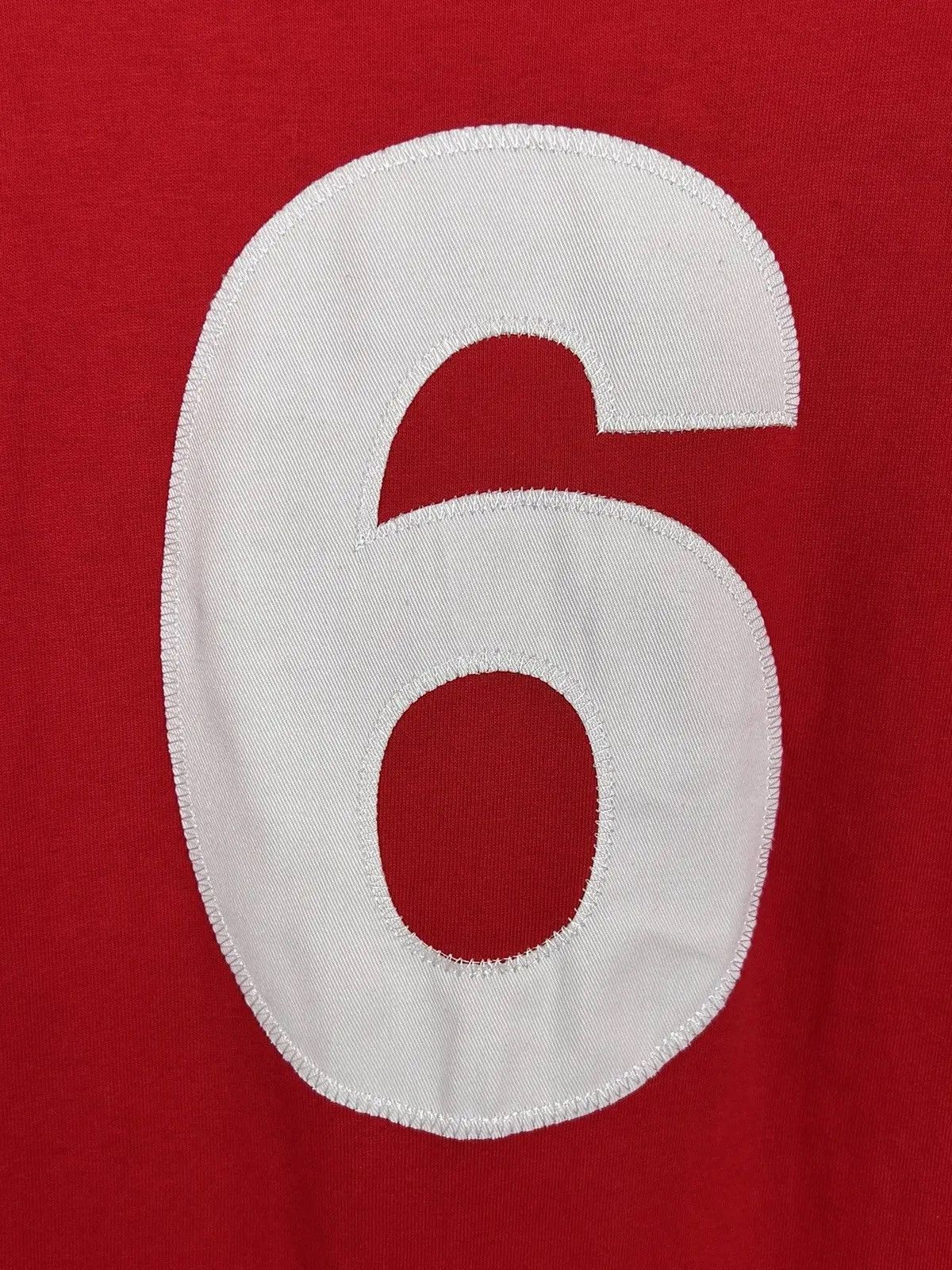 Vintage Score Draw England #6 Retro Style 1966/70 Long Sleeve Jersey Size US S / EU 44-46 / 1 - 7 Thumbnail