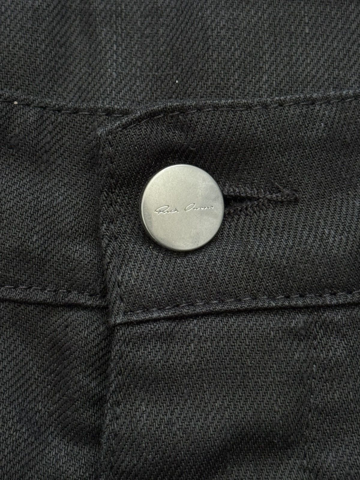 Rick Owens SS25 Rick Owens Mainline Hollywood Geth Cuttoff Linen Shorts Size US 31 - 4 Thumbnail