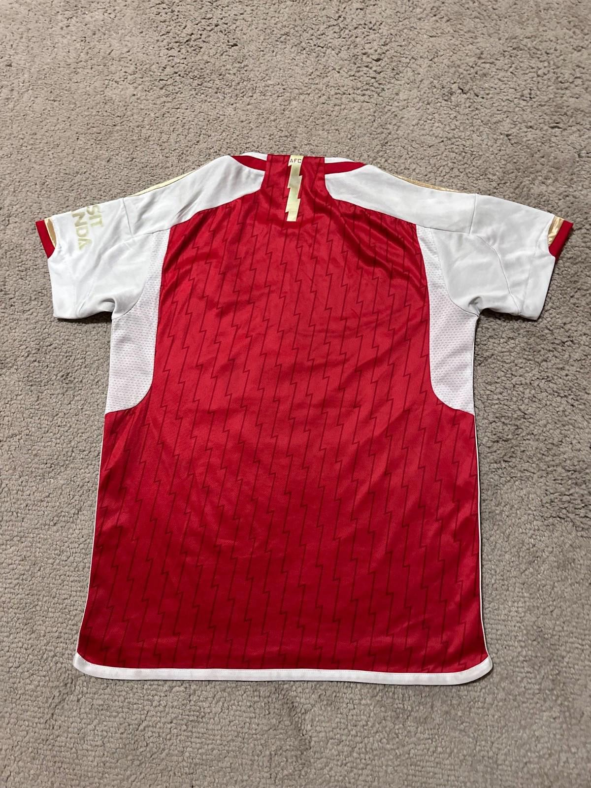 Adidas ARSENAL LONDON 2023 2024 HOME FOOTBALL SHIRT SOCCER JERSEY Size US M / EU 48-50 / 2 - 7 Thumbnail