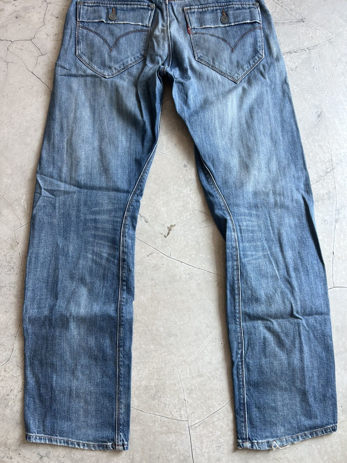 Levi's Levis Engineered Jeans Tag W31 Actual 33x32.5 Size US 31 - 7 Thumbnail
