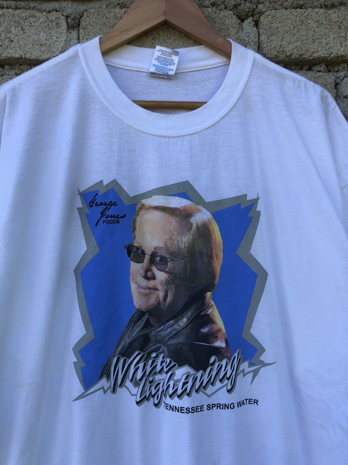Vintage Vintage Y2K 2005 George Jones No Show Tour Concert Tee Size US XXL / EU 58 / 5 - 3 Thumbnail