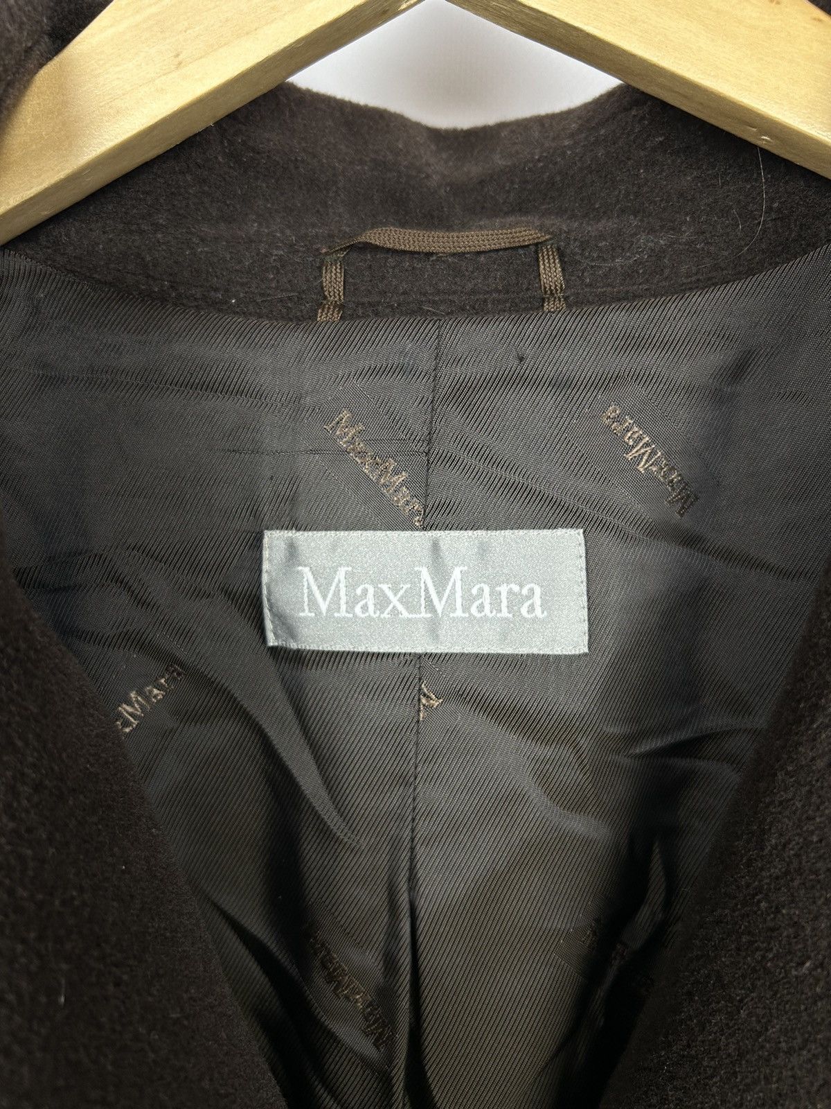 Max Mara Max Mara Lana Virgin Wool Coat Avant Garde Women’s Size 14 Size L / US 10 / IT 46 - 6 Thumbnail