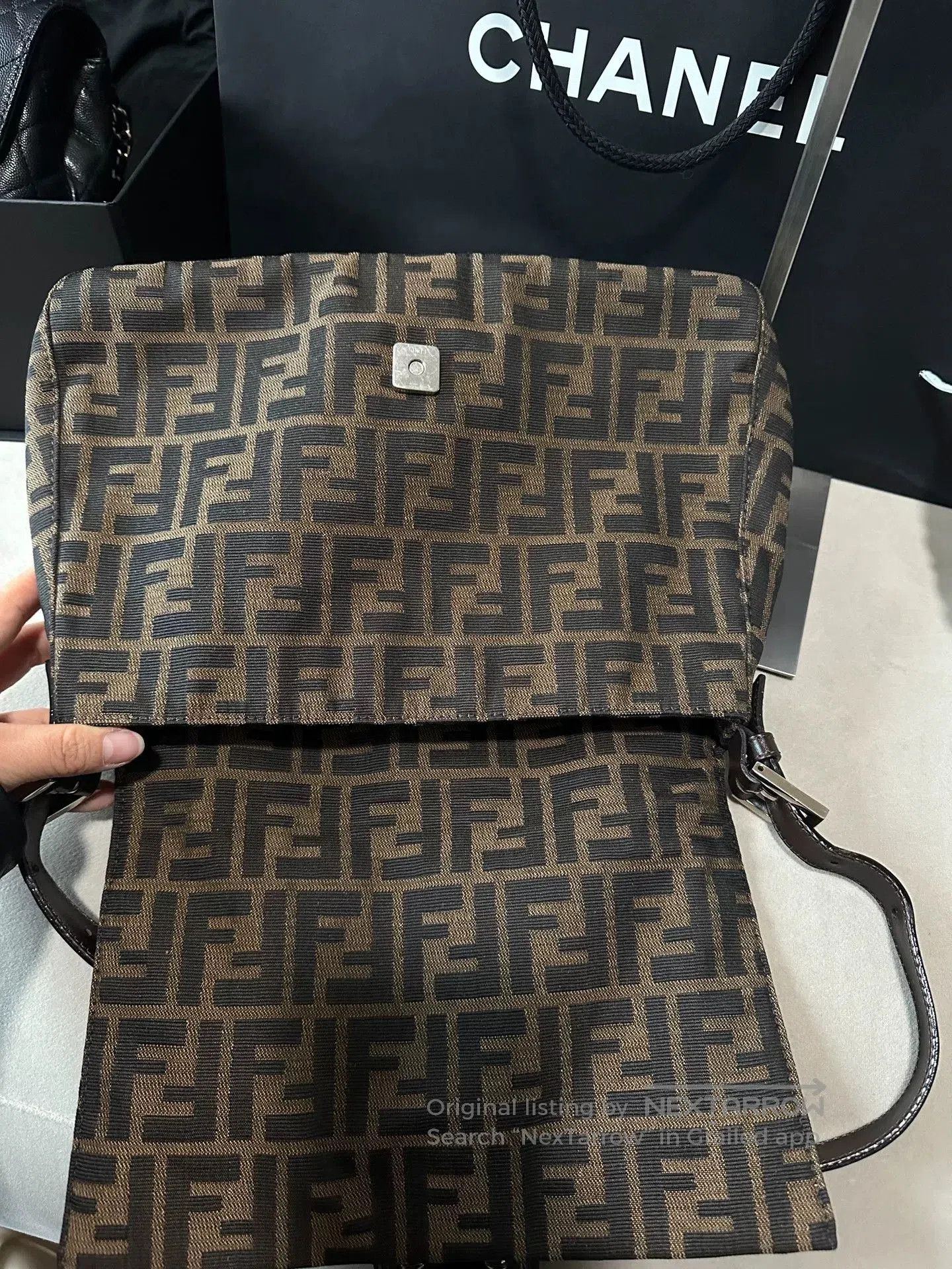 Fendi Fendi Double F Vintage Bag. Size ONE SIZE - 7 Thumbnail