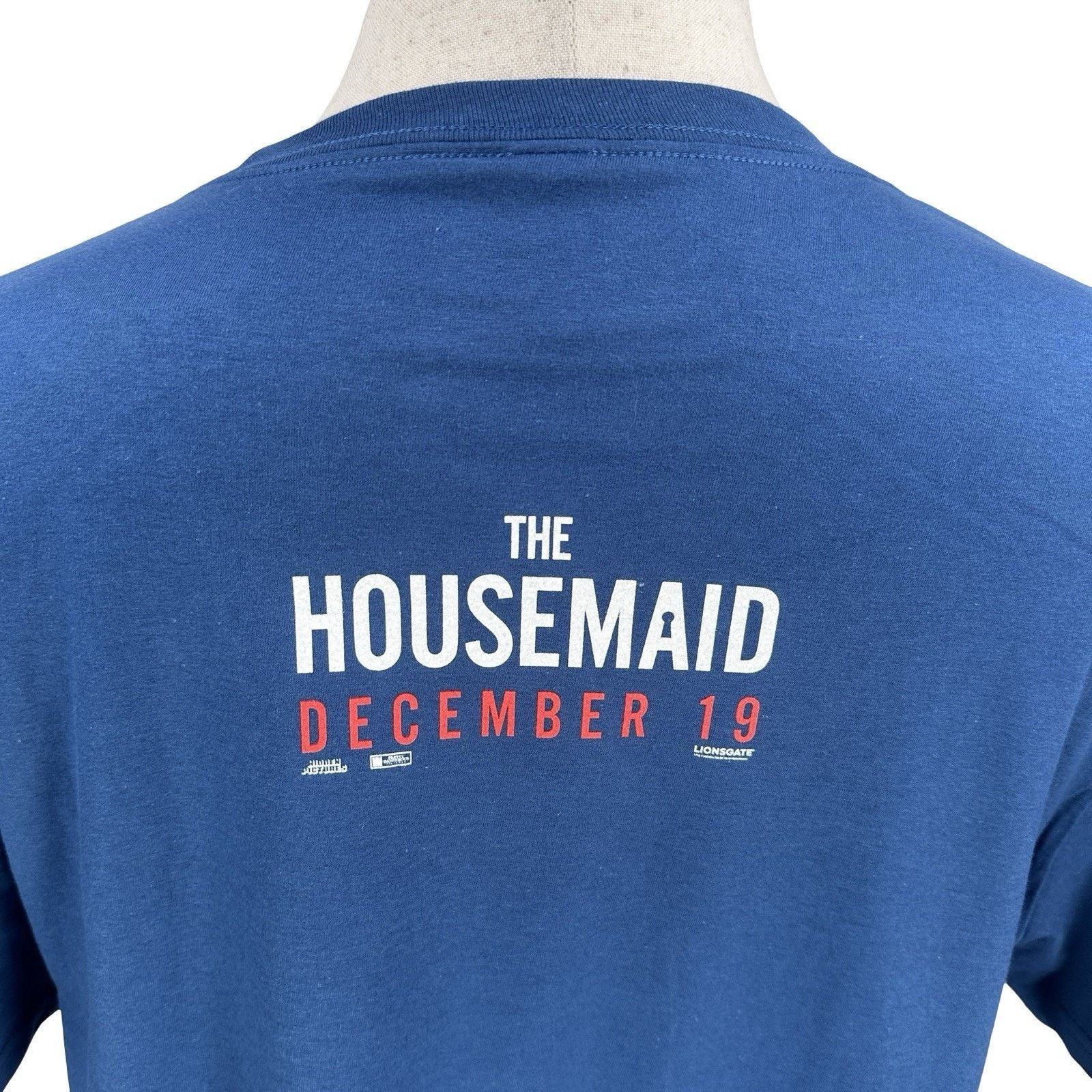 Other The Housemaid Sydney Sweeney Movie Promo T-Shirt Men XL Blue Size US XL / EU 56 / 4 - 6 Thumbnail