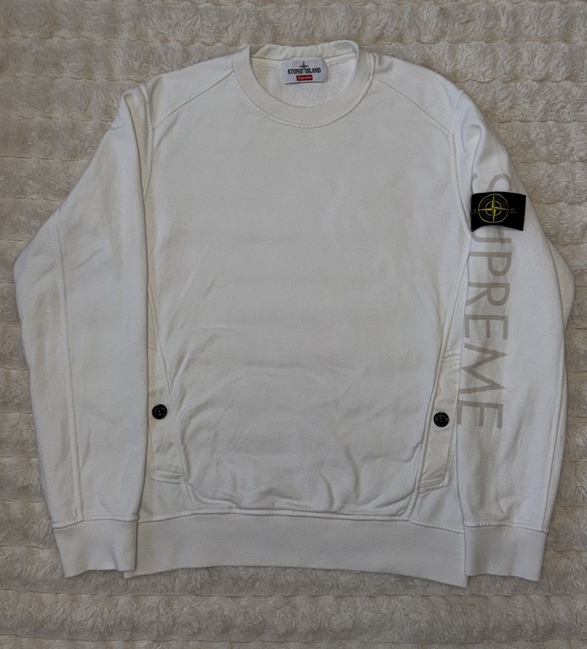 Stone Island × Supreme Supreme × Stone Island sweatshirt F/W2014 Size US M / EU 48-50 / 2 - 1 Thumbnail