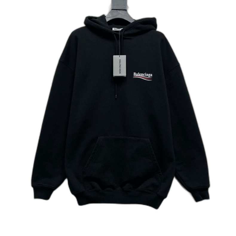 Balenciaga Balenciaga Wave Coke Black Hoodie Size US XS / EU 42 / 0 - 1 Thumbnail