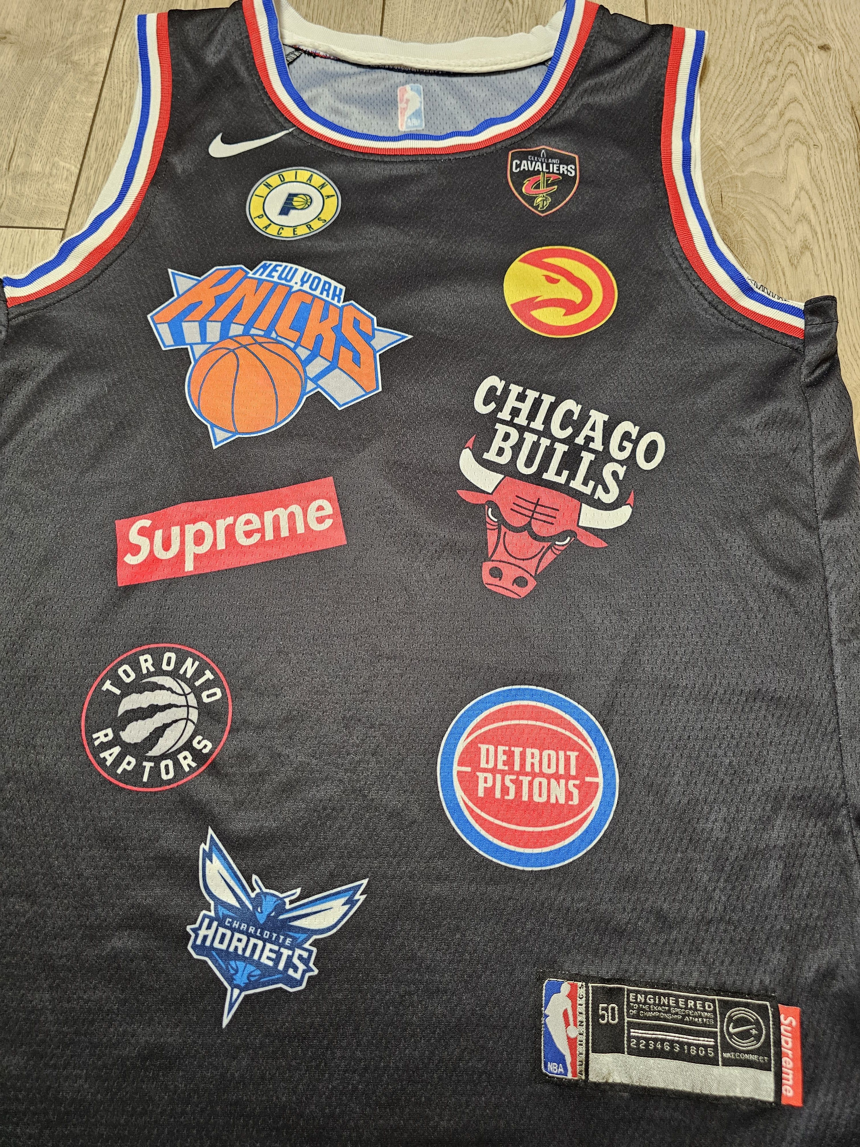 All Sport × NBA NBA TEAMS JERSEY NBA TEAMS BASKETBALL SHIRT NBA JERSEY BLACK Size US M / EU 48-50 / 2 - 3 Thumbnail