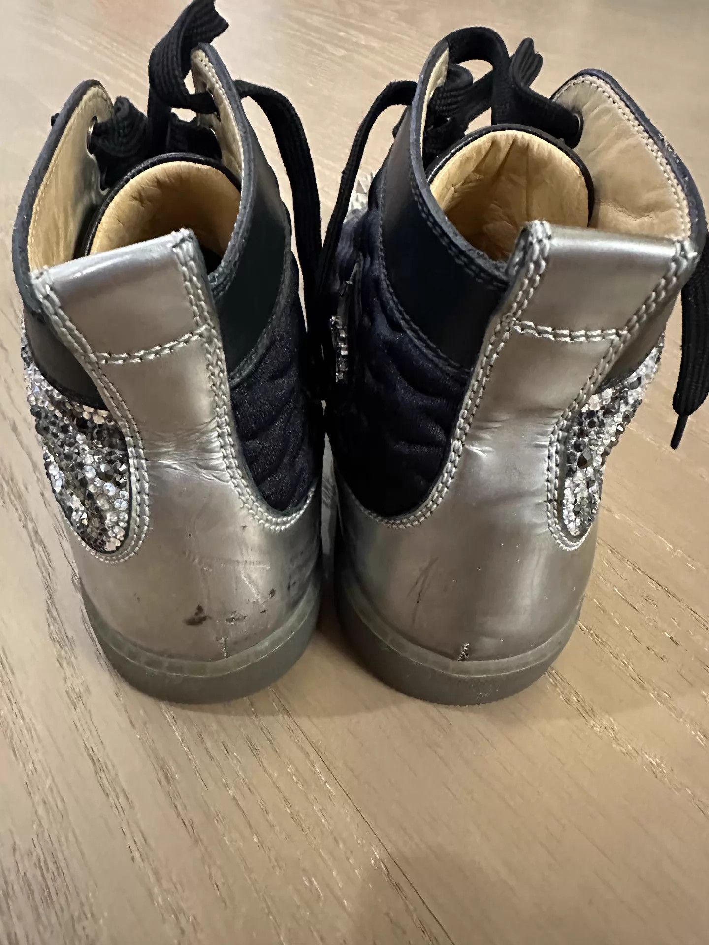 Christian Louboutin CL Snow Leopard Spikes Shoes Size 41 Size US 8 / EU 41 - 3 Thumbnail