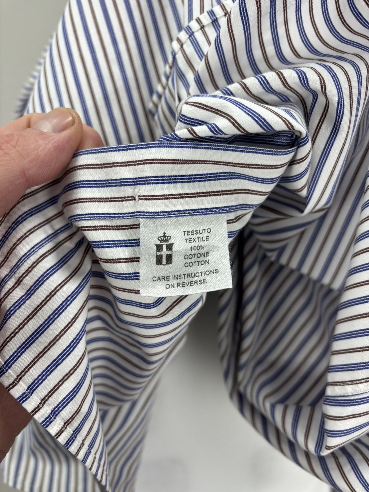 Other Mens shirt Emanuel Berg Size L/XL Color Multicolor Size US L / EU 52-54 / 3 - 11 Thumbnail