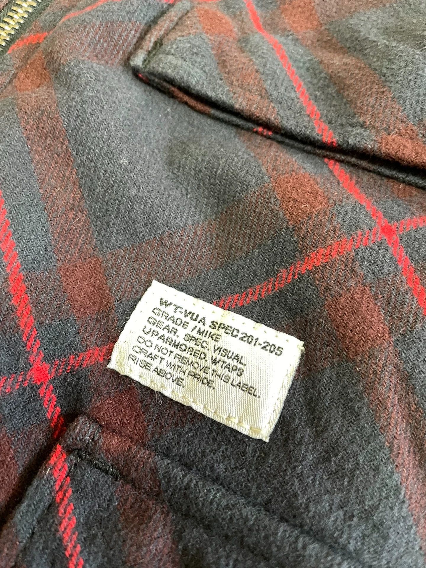 Wtaps WTAPS M3 Twill Textile Quilted Biker Jacket L Good Condition Size US L / EU 52-54 / 3 - 5 Thumbnail