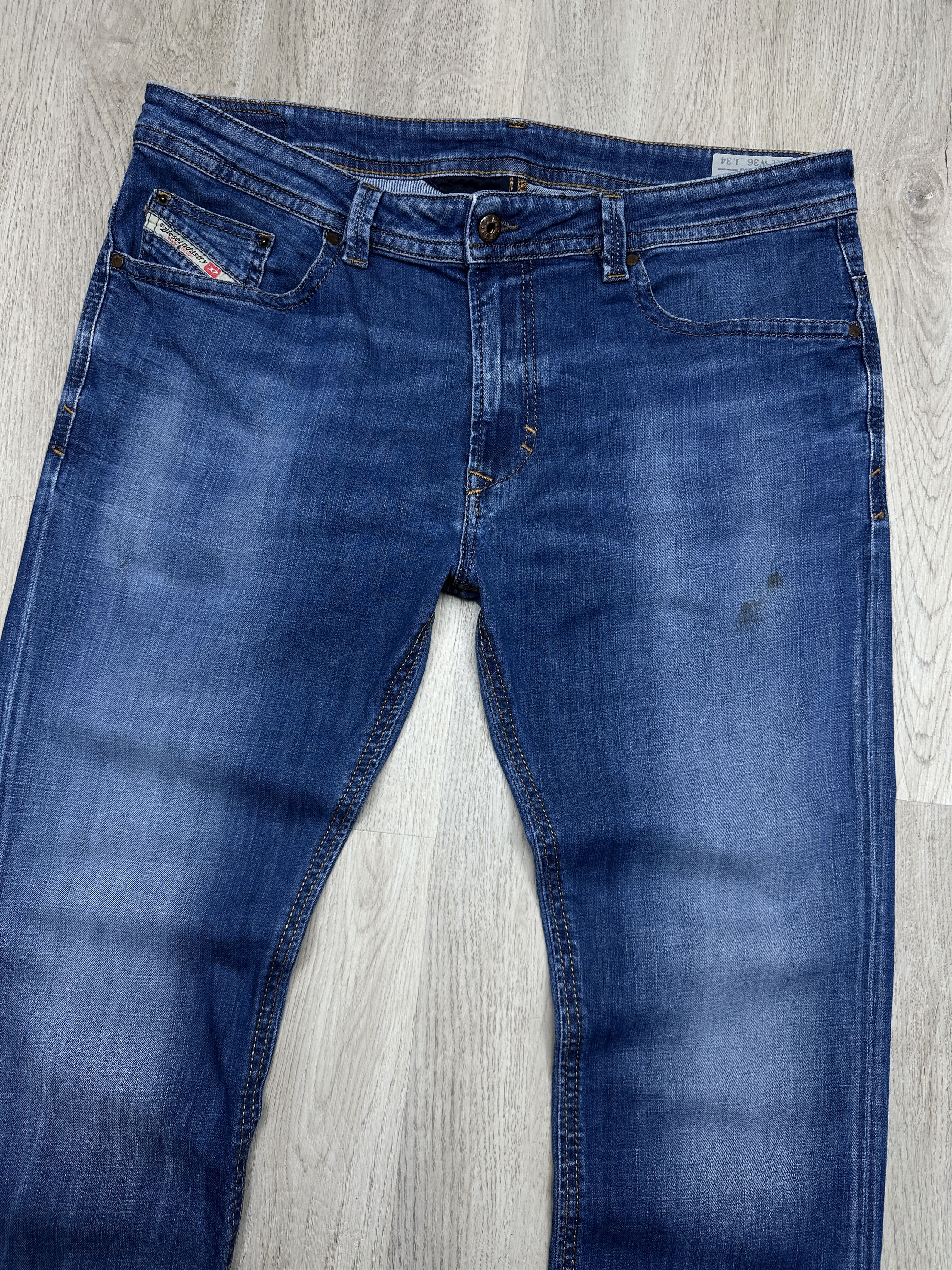Diesel Diesel Thavar Vintage Mens Denim Pants Jeans Size US 36 / EU 52 - 2 Thumbnail