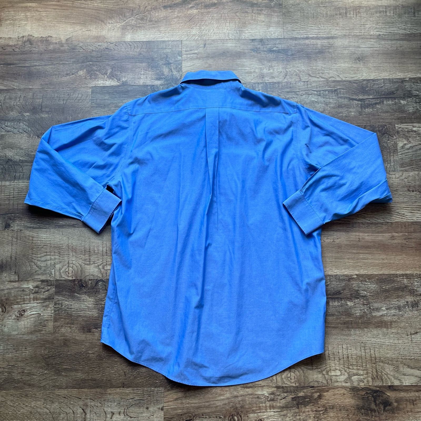 Brooks Brothers Brooks Brothers 346 Long Sleeve Dress Shirt 17.5-4/5 Blue Size US XL / EU 56 / 4 - 2 Thumbnail