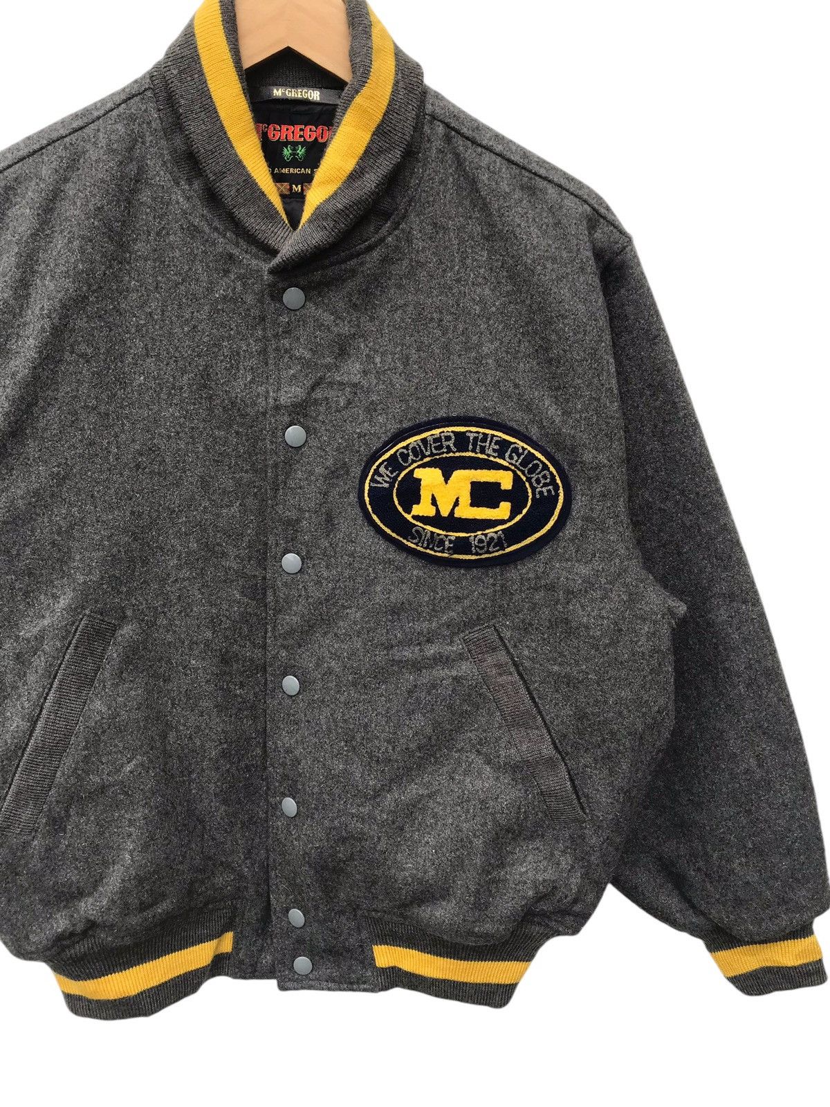 McGregor Vintage Mcgregor Spellout Varsity Jacket Size US M / EU 48-50 / 2 - 4 Thumbnail