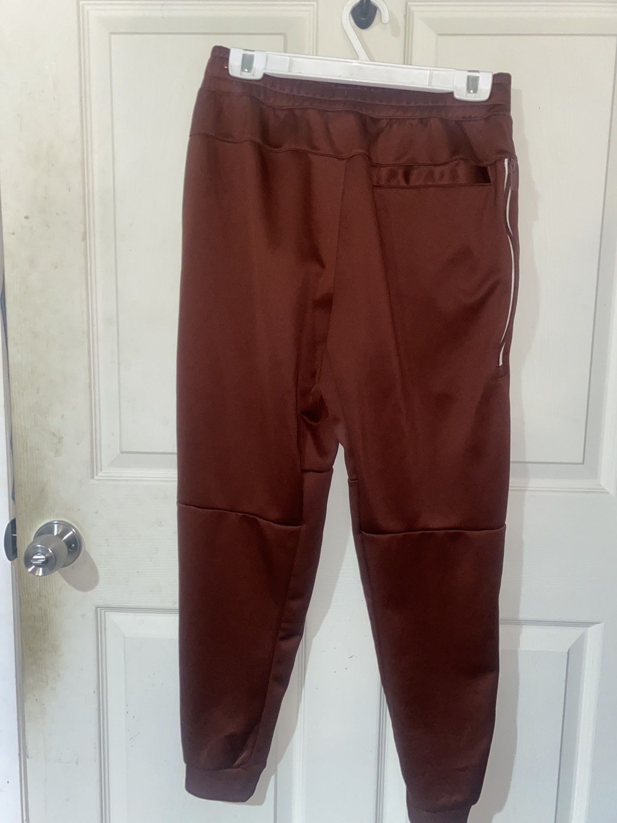 Nike × Vintage Men’s Small Vintage Nike Brown and White Joggers Size US 29 - 3 Thumbnail
