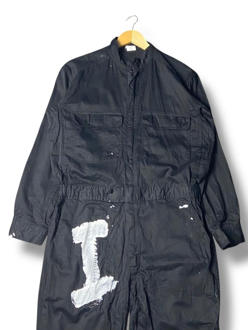 Japanese Brand Japanese Brand Alphabet Printed Workwear Coveralls (152) Size US 33 - 7 Thumbnail