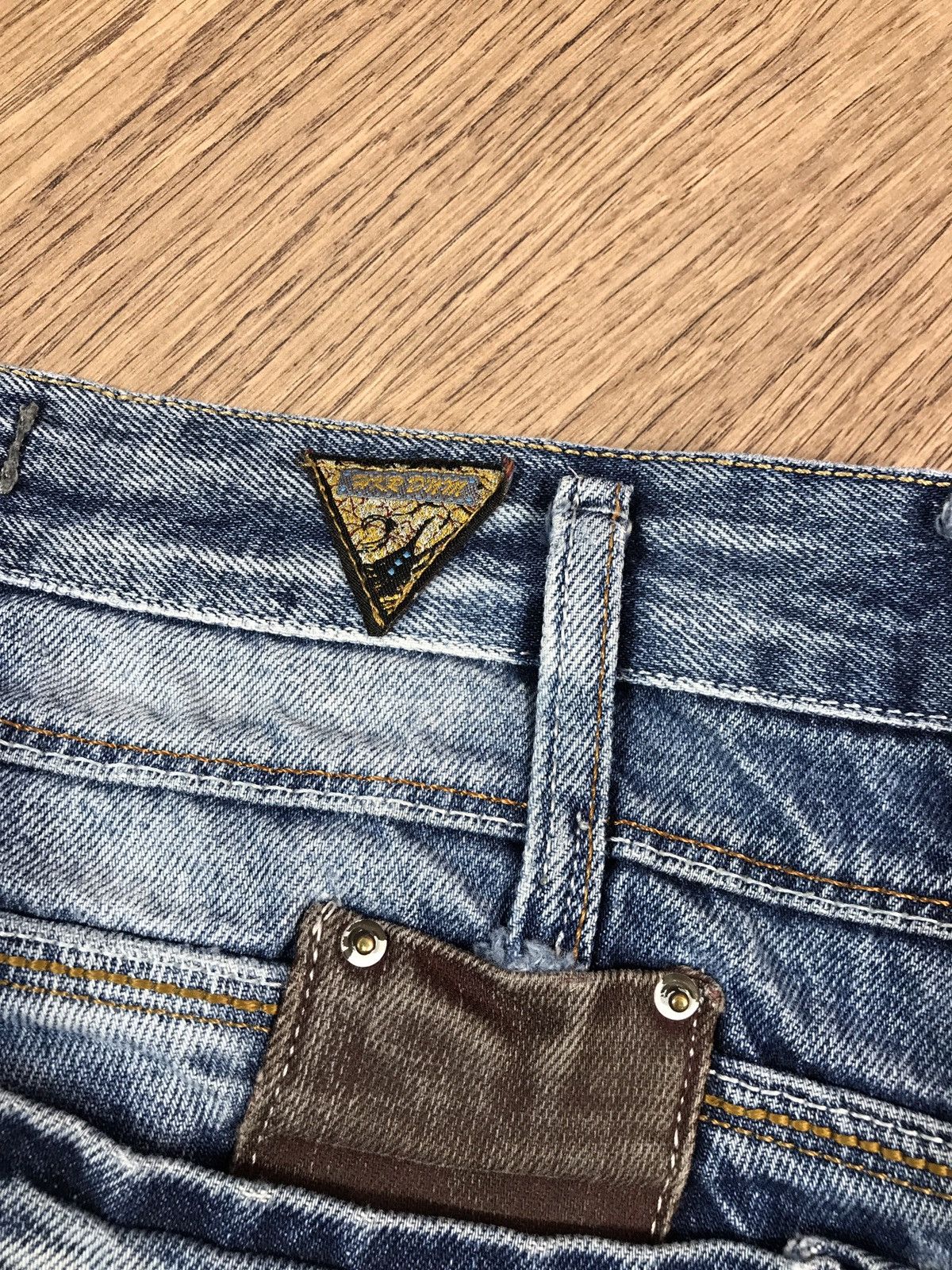 Japanese Brand × Vintage Vintage Distressed Denim Pants Size US 33 - 15 Thumbnail