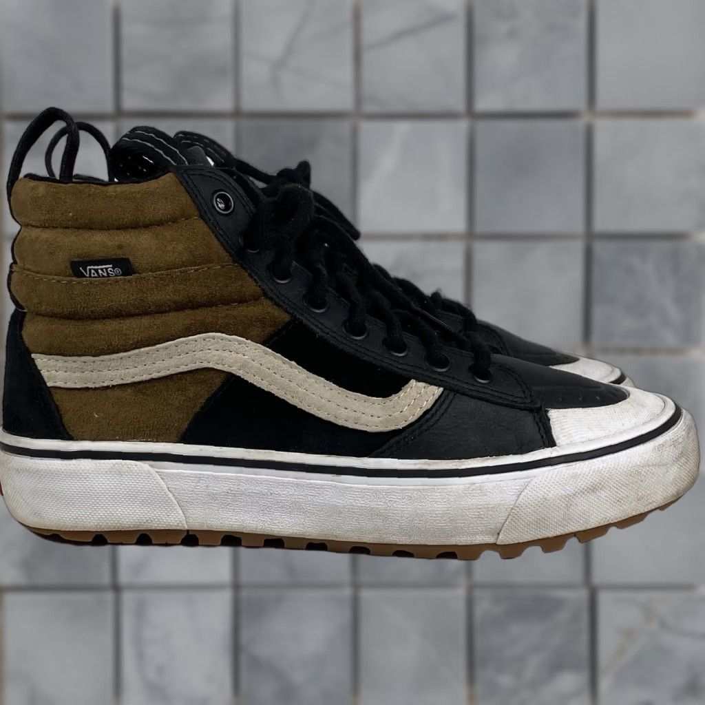 Vans Vans Sk8- Waterproof MTE High Brown Black Size 7 Mens Sneaker Size US 7 / EU 40 - 1 Thumbnail