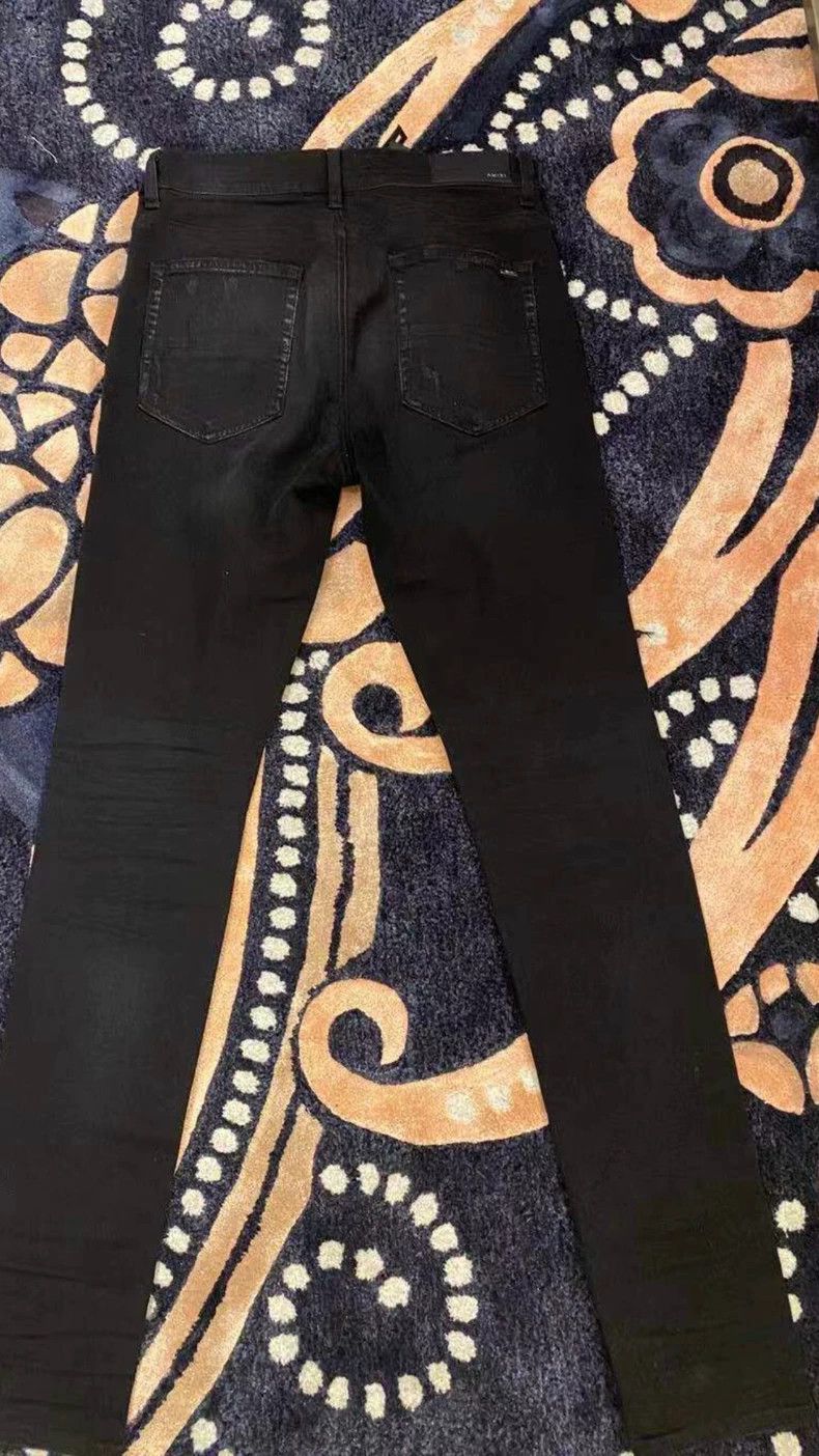 Amiri Amiri multi-element patchwork black jeans Size US 30 / EU 46 - 3 Thumbnail