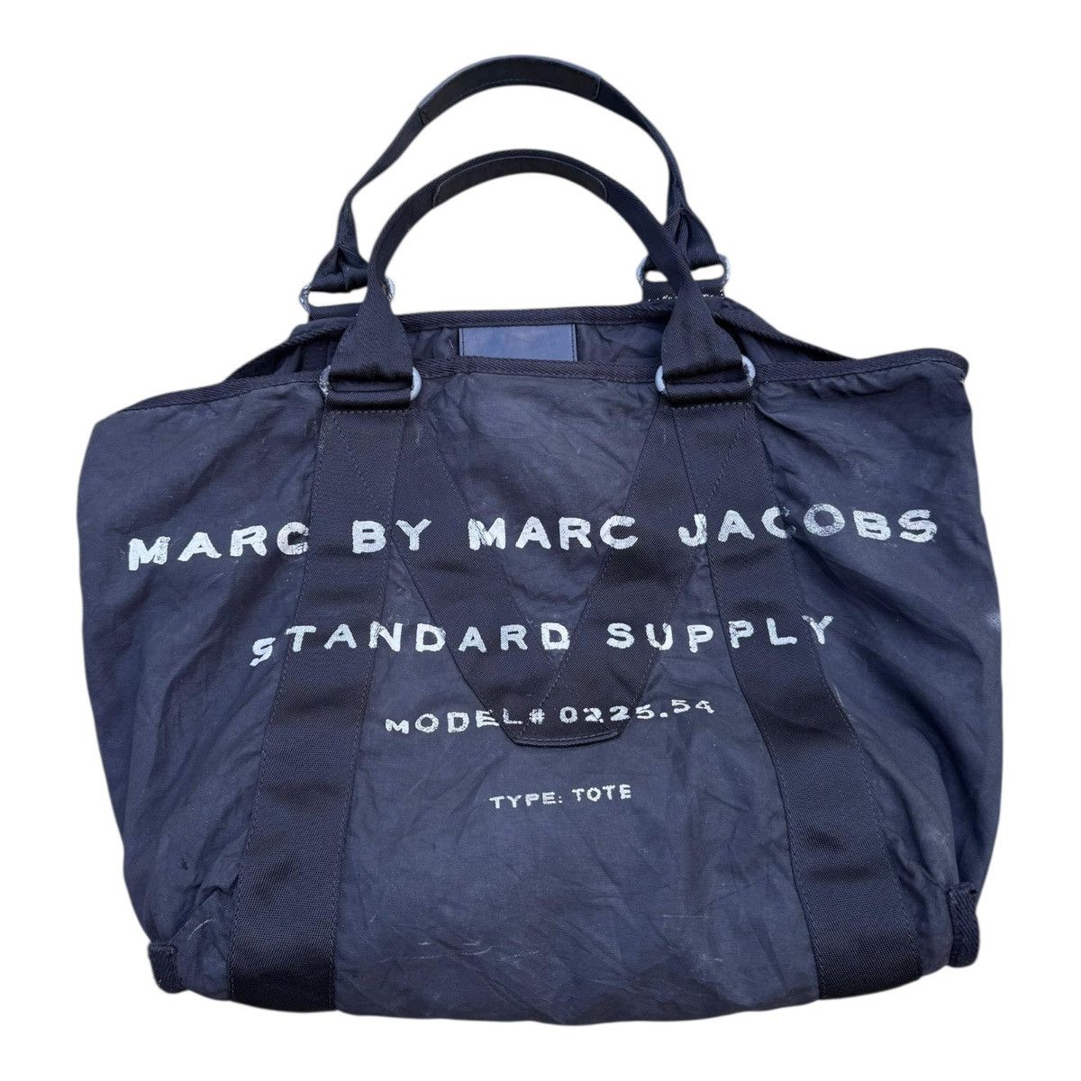 Marc Jacobs Fall 2011 Marc Jacob Tote Bag Printed Logo Black Size ONE SIZE - 2 Thumbnail