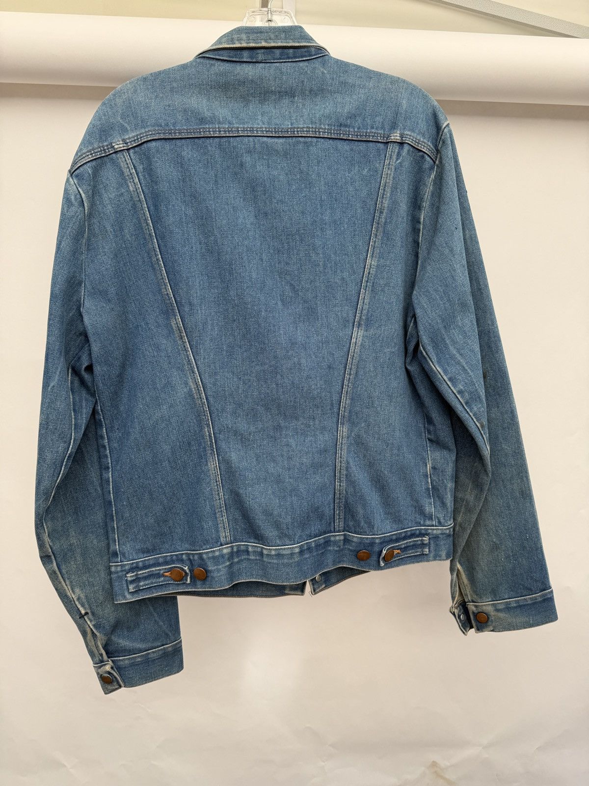 Wrangler Vintage 70s Wrangler trucker cowboy denim jacket Size US L / EU 52-54 / 3 - 8 Thumbnail