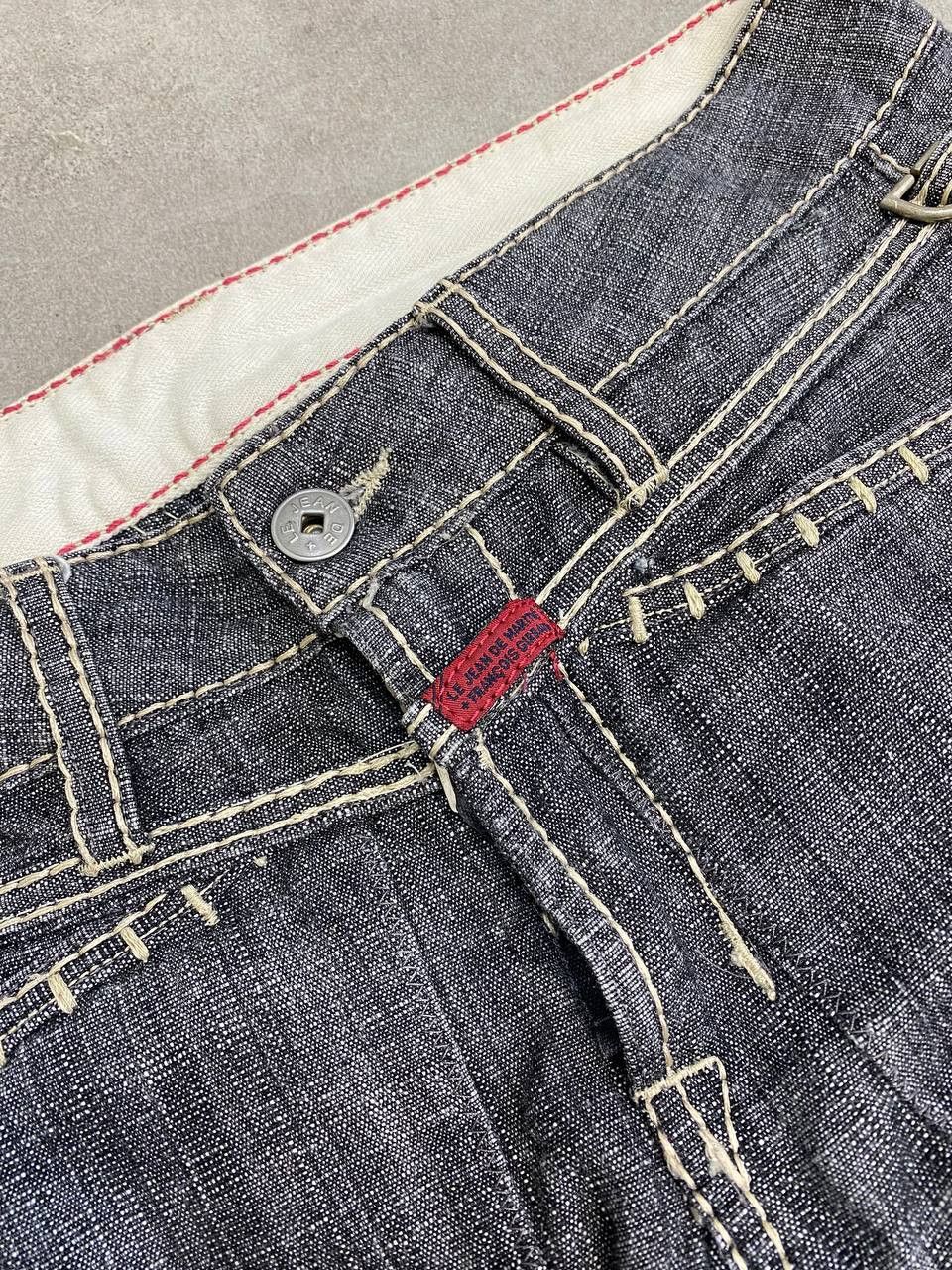 Marithe + Francois Girbaud Vintage Marithe + Francois Girbaud Buttons Denim Pants Size US 27 - 12 Thumbnail