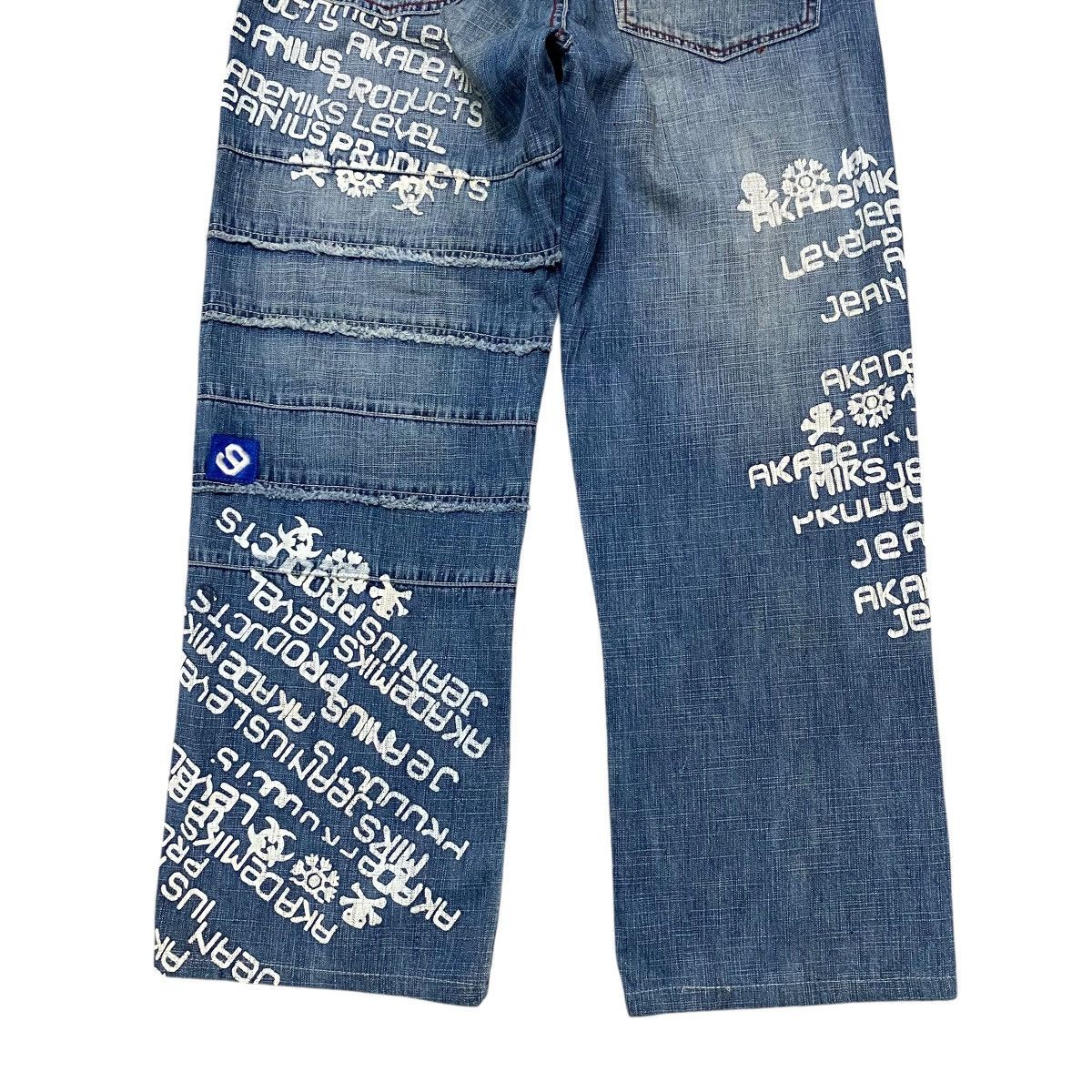 Akademiks Vintage Akademiks Denim Painter Baggy Jeans Size US 35 - 12 Thumbnail
